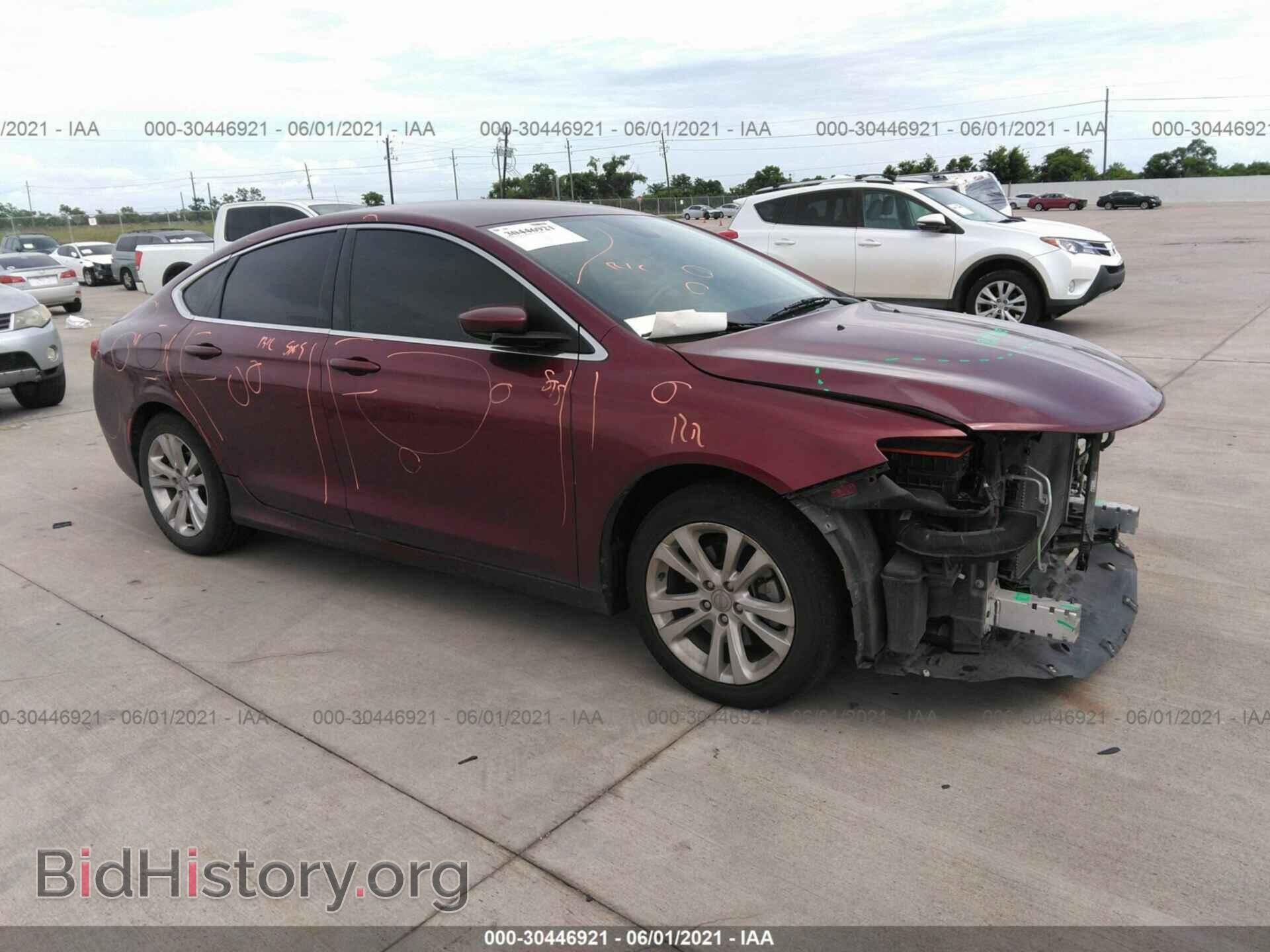 Фотография 1C3CCCAB7FN536790 - CHRYSLER 200 2015