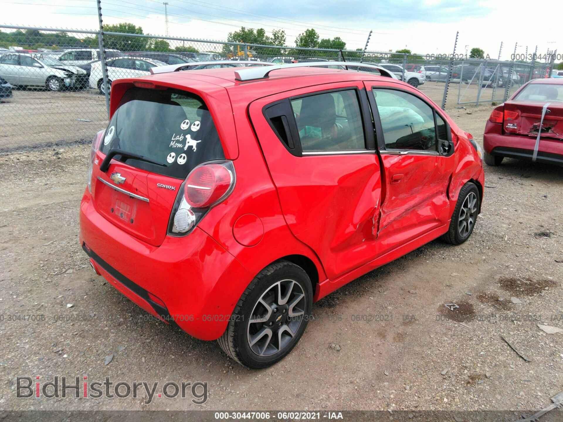 2014 CHEVROLET SPARK - VIN: KL8CF6S92EC579100 - Фото 4
