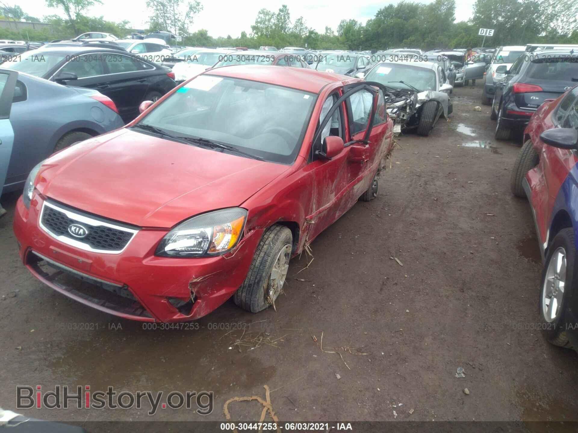 2010 KIA RIO - VIN: KNADH4A39A6658809 - Фото 2
