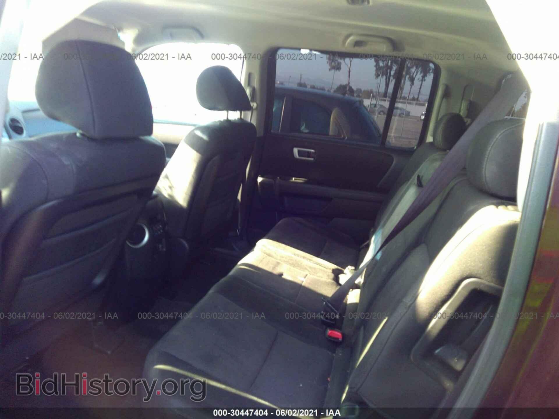 2011 HONDA PILOT - VIN: 5FNYF3H42BB041454 - Фото 8