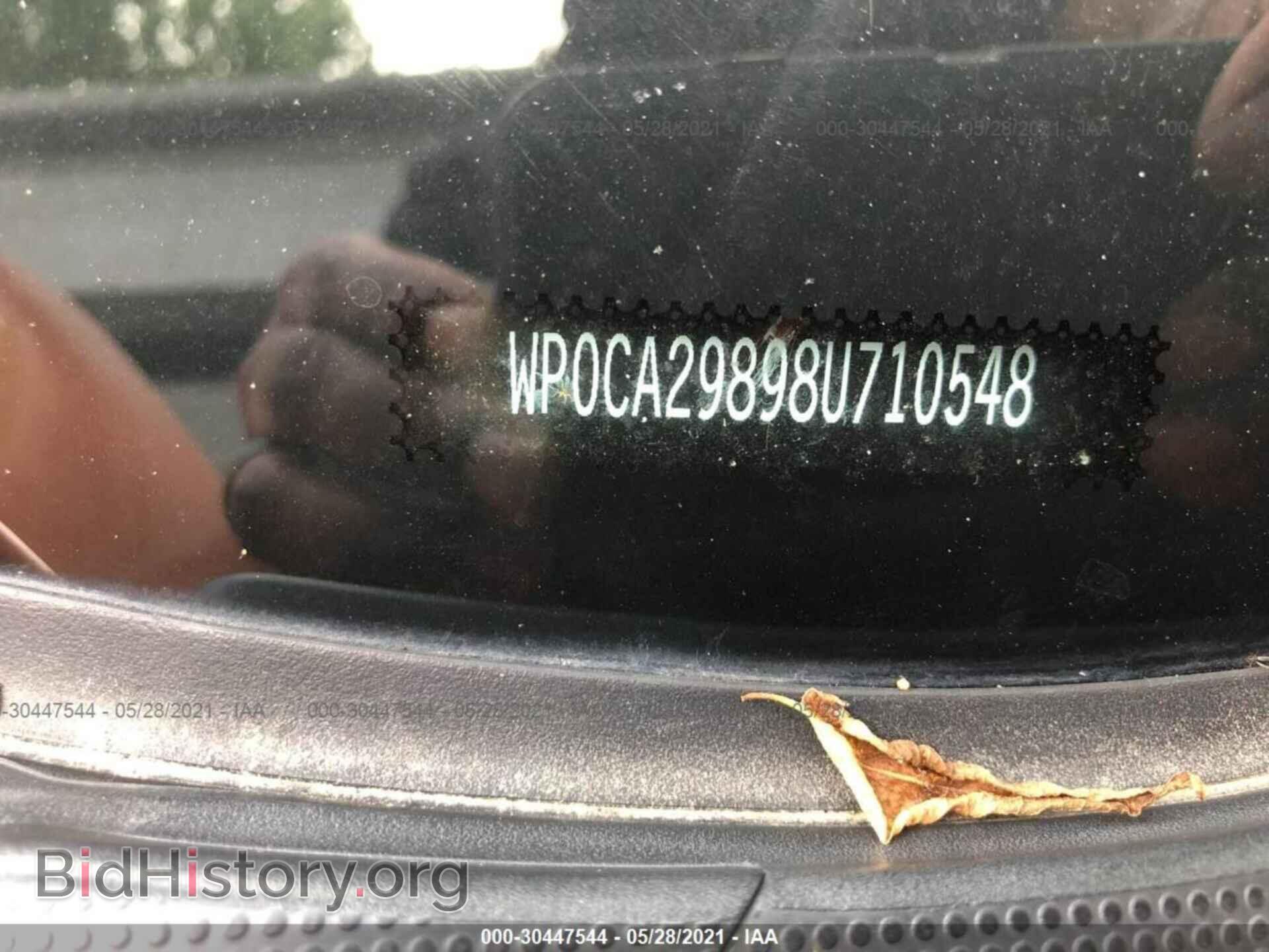 2008 PORSCHE BOXSTER - VIN: WP0CA29898U710548 - Фото 9