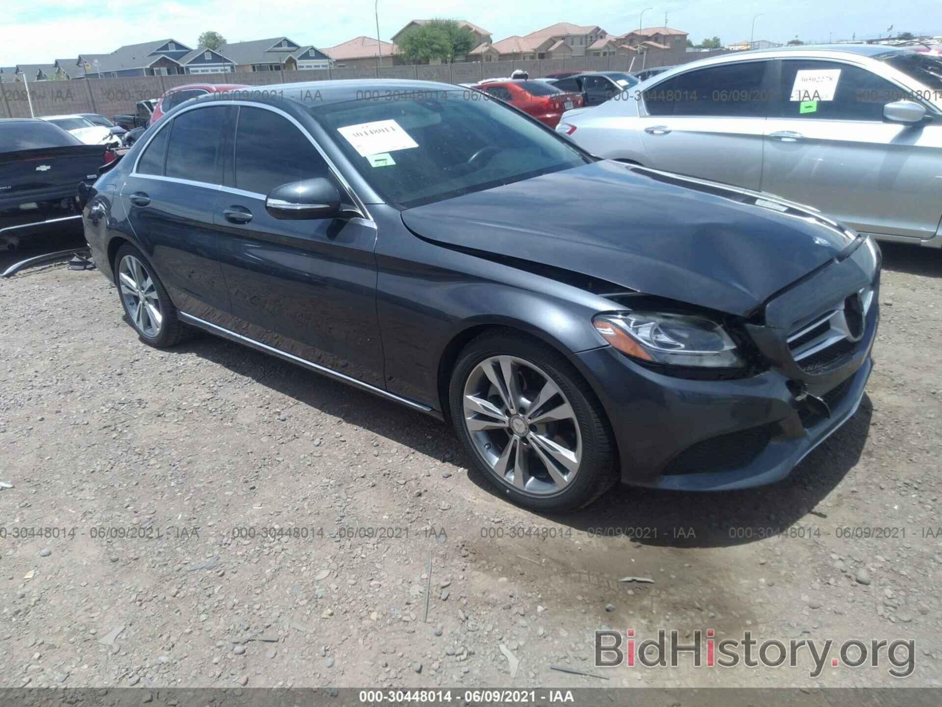 Photo 55SWF4JB0FU077993 - MERCEDES-BENZ C-CLASS 2015