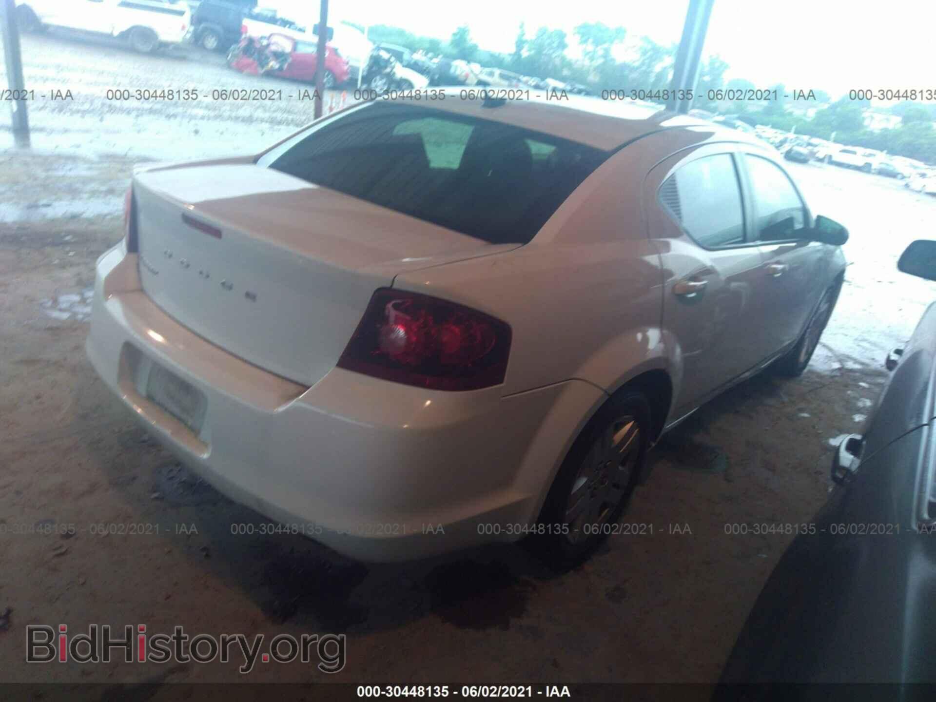 2012 DODGE AVENGER - VIN: 1C3CDZAB5CN231753 - Фото 4