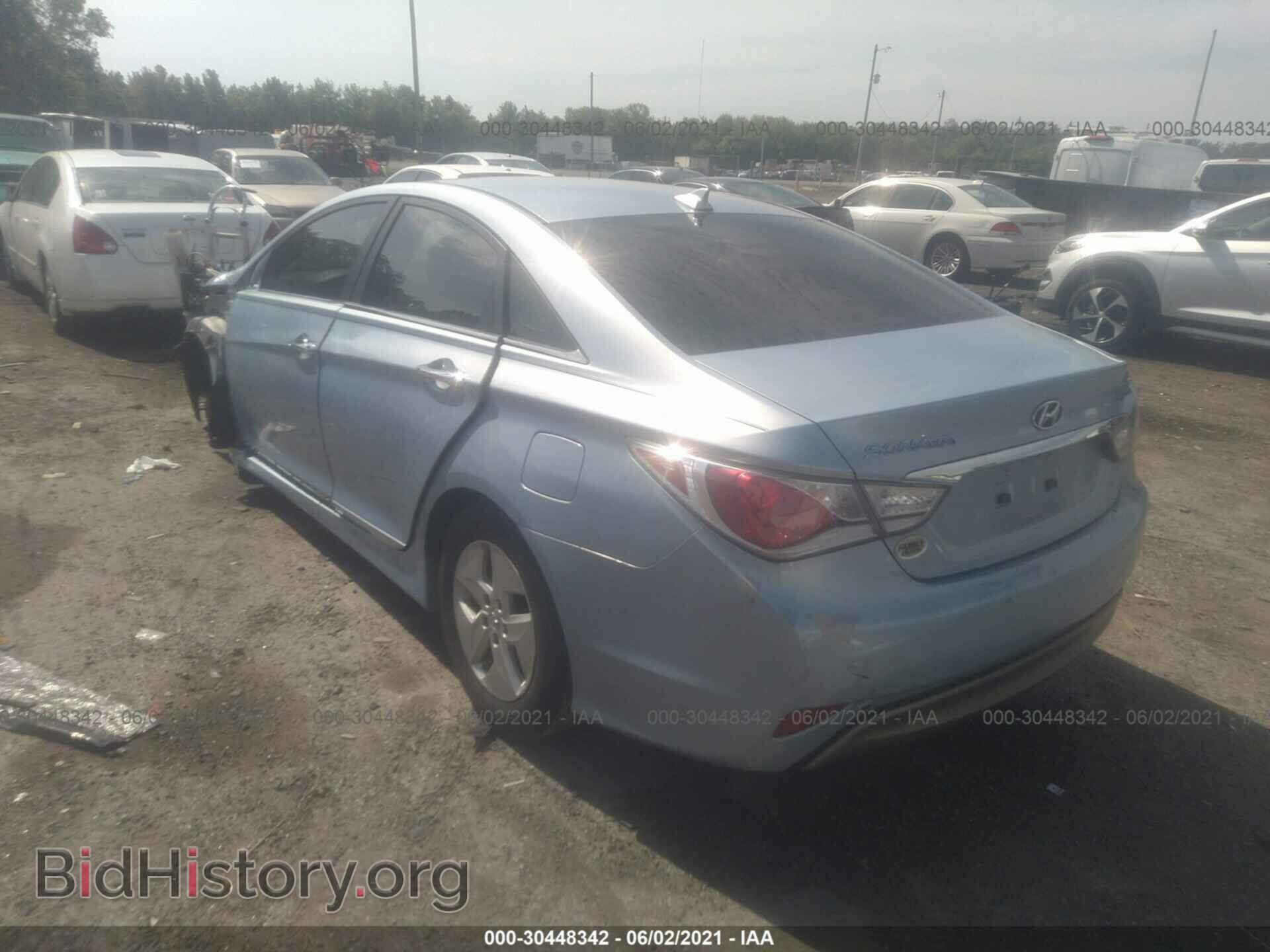 2012 HYUNDAI SONATA - VIN: KMHEC4A4XCA041123 - Фото 3