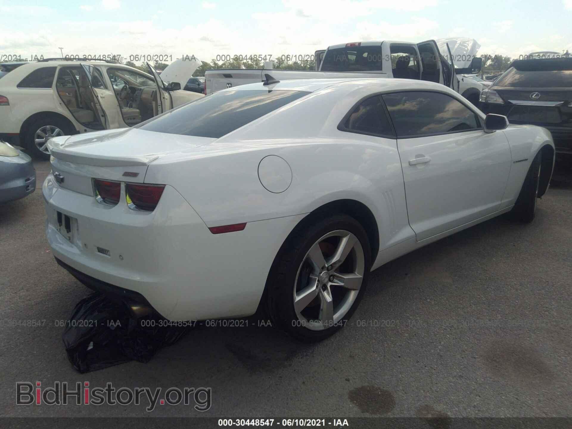 2011 CHEVROLET CAMARO - VIN: 2G1FK1EJ1B9100282 - Фото 4