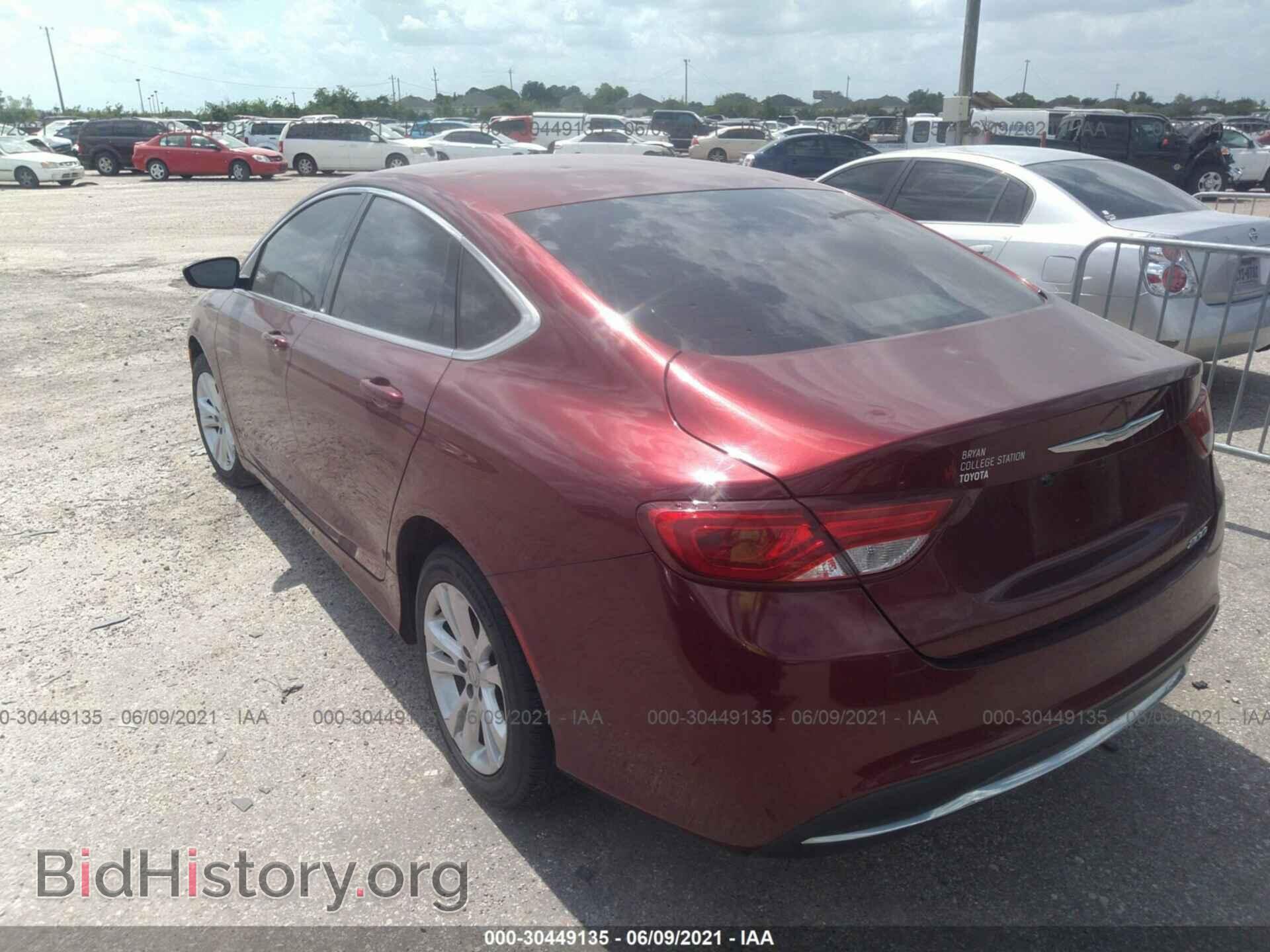 2015 CHRYSLER 200 - VIN: 1C3CCCAB7FN686317 - Фото 3
