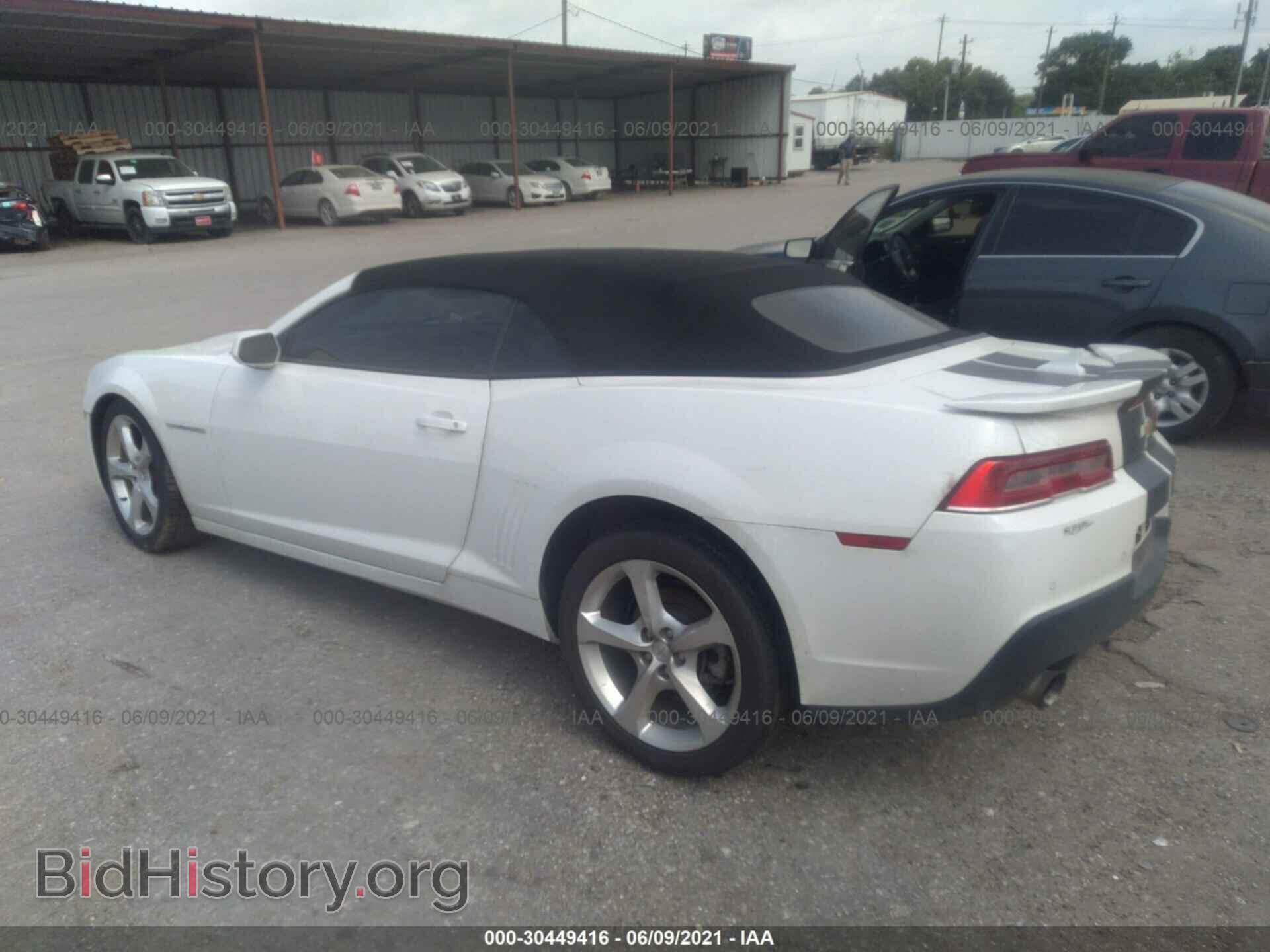 2015 CHEVROLET CAMARO - VIN: 2G1FF3D30F9276622 - Фото 3