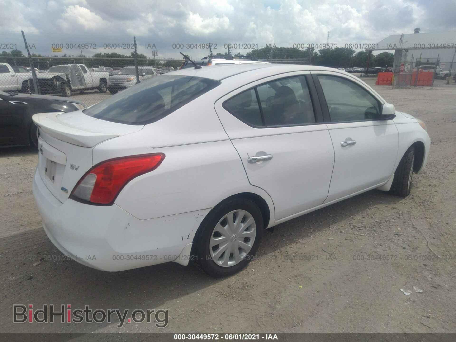 2013 NISSAN VERSA - VIN: 3N1CN7AP1DL828024 - Фото 4