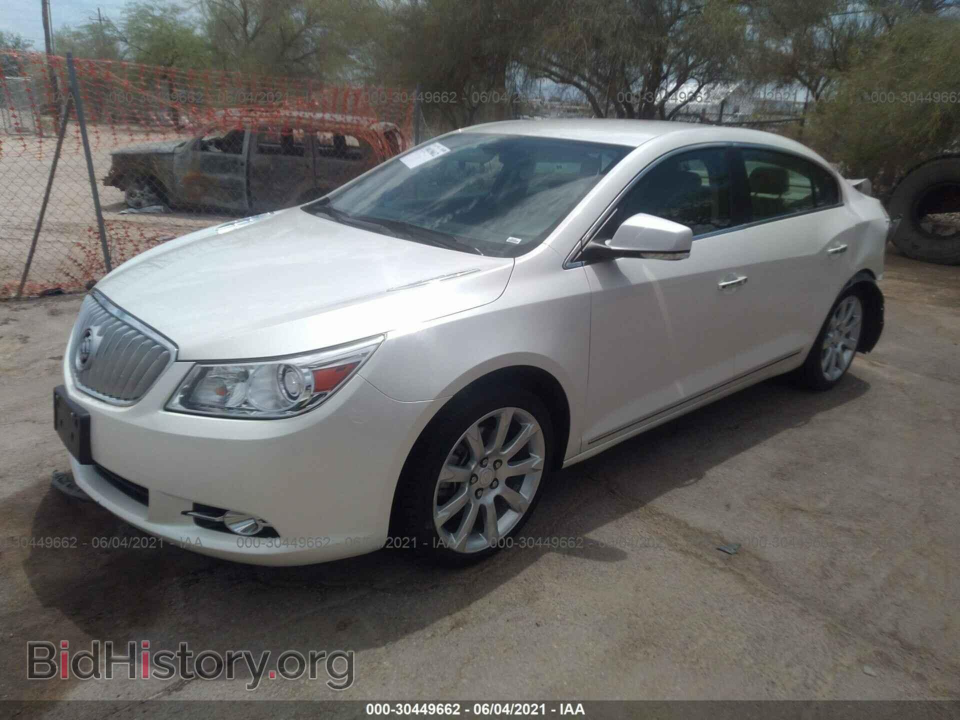 2012 BUICK LACROSSE - VIN: 1G4GJ5E30CF273707 - Фото 2