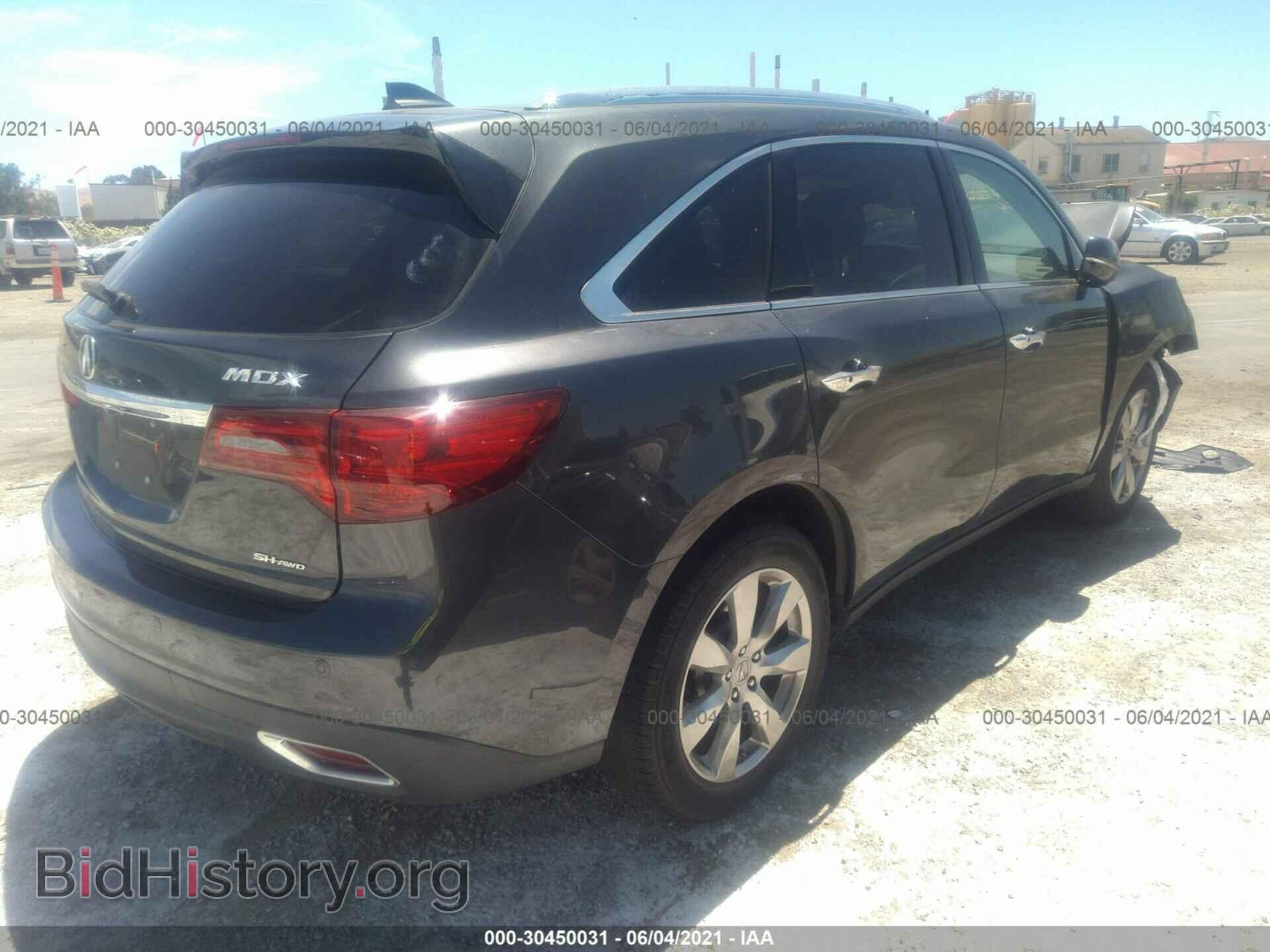 2015 ACURA MDX - VIN: 5FRYD4H86FB008704 - Фото 4