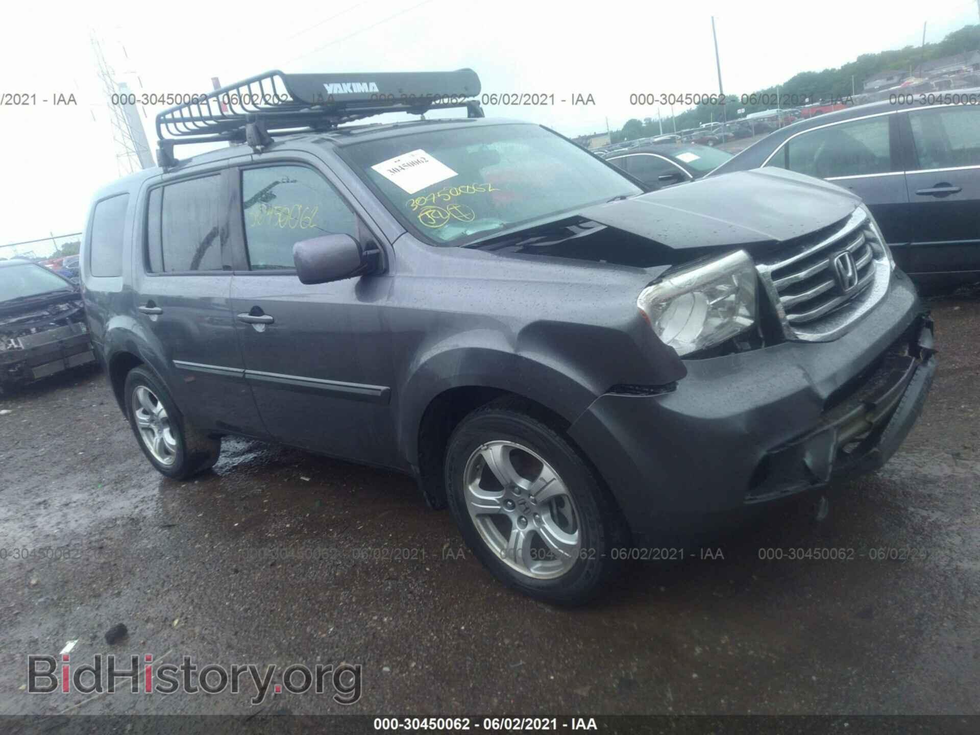 Фотография 5FNYF4H54CB008326 - HONDA PILOT 2012