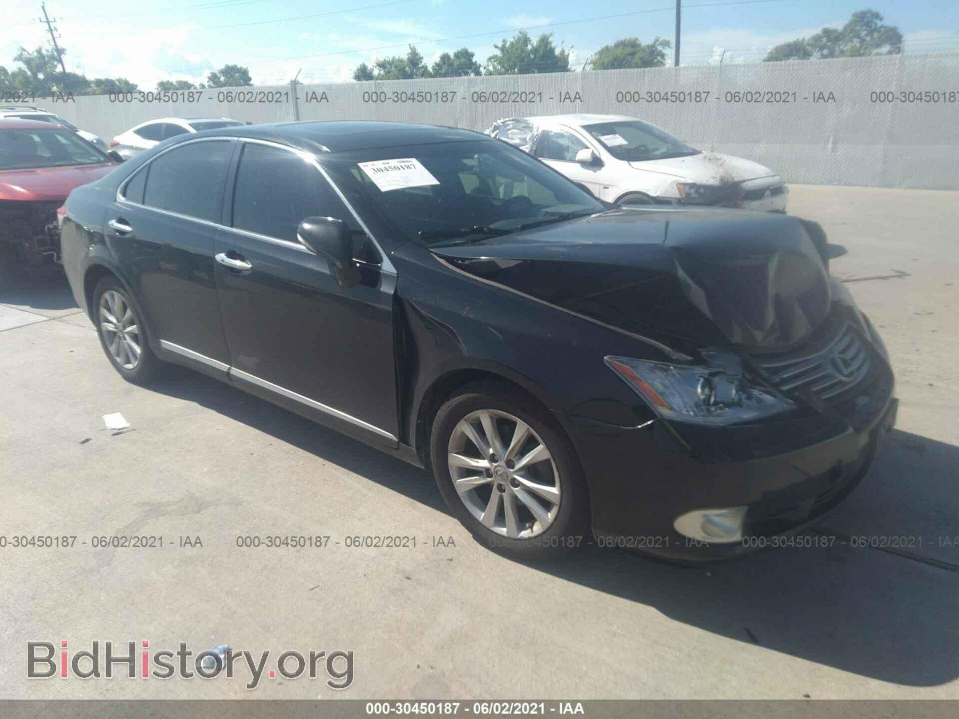 Photo JTHBK1EG3C2488043 - LEXUS ES 350 2012