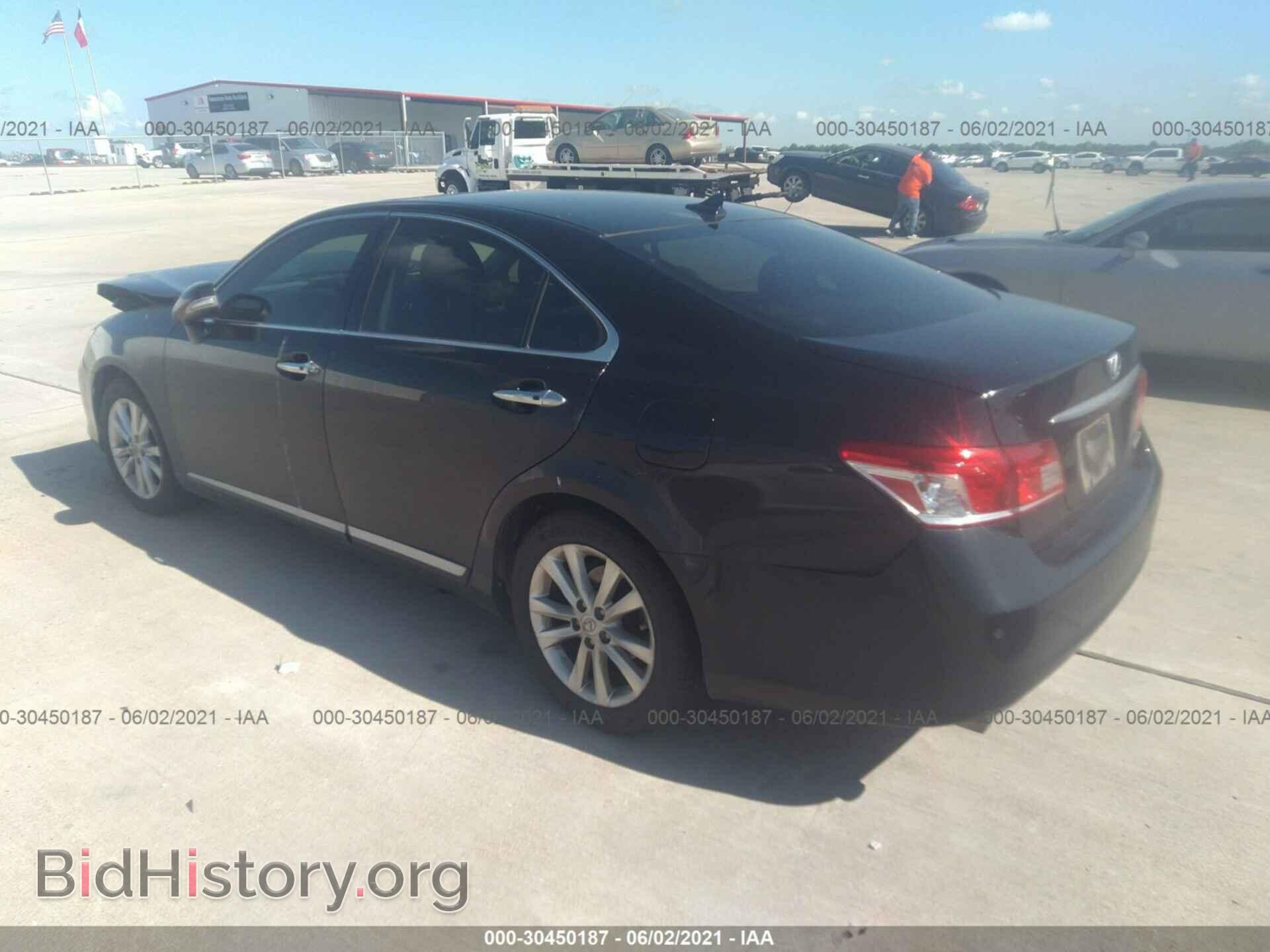 2012 LEXUS ES 350 - VIN: JTHBK1EG3C2488043 - Фото 3