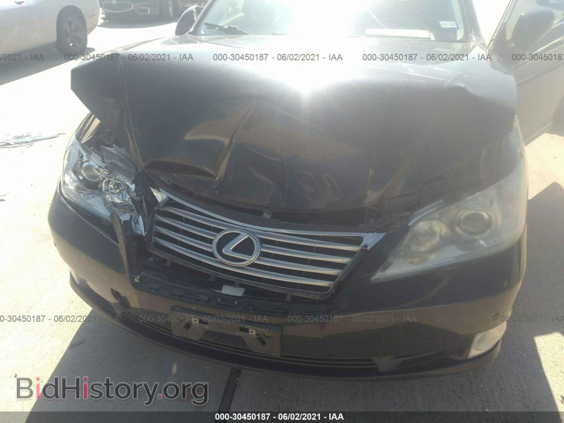 2012 LEXUS ES 350 - VIN: JTHBK1EG3C2488043 - Фото 6