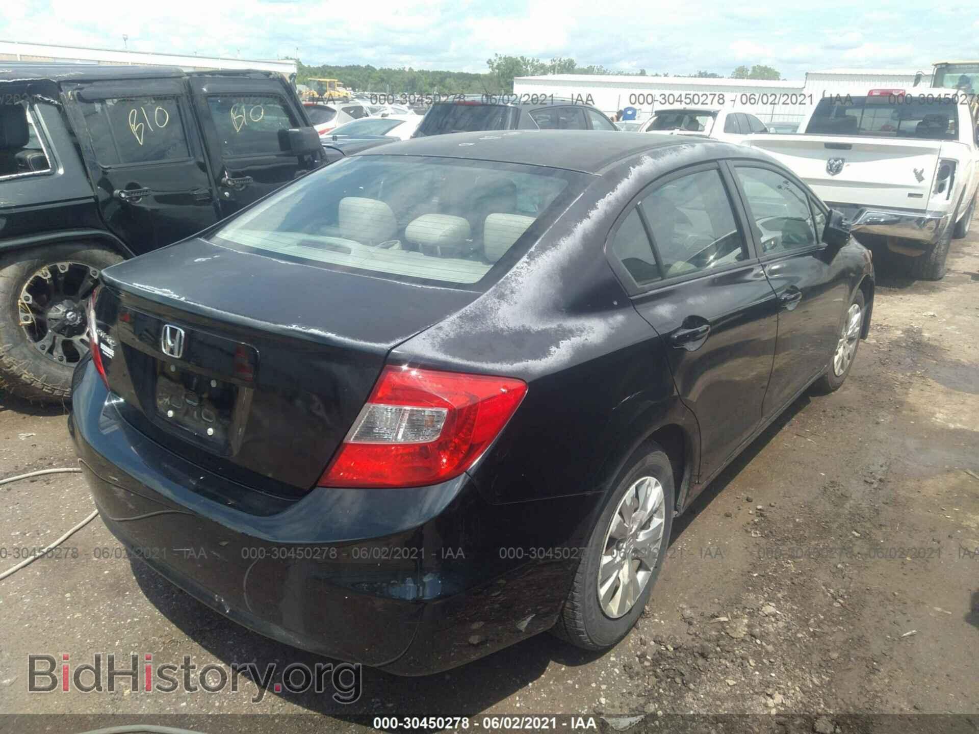 2012 HONDA CIVIC SDN - VIN: 2HGFB2F59CH604151 - Фото 6