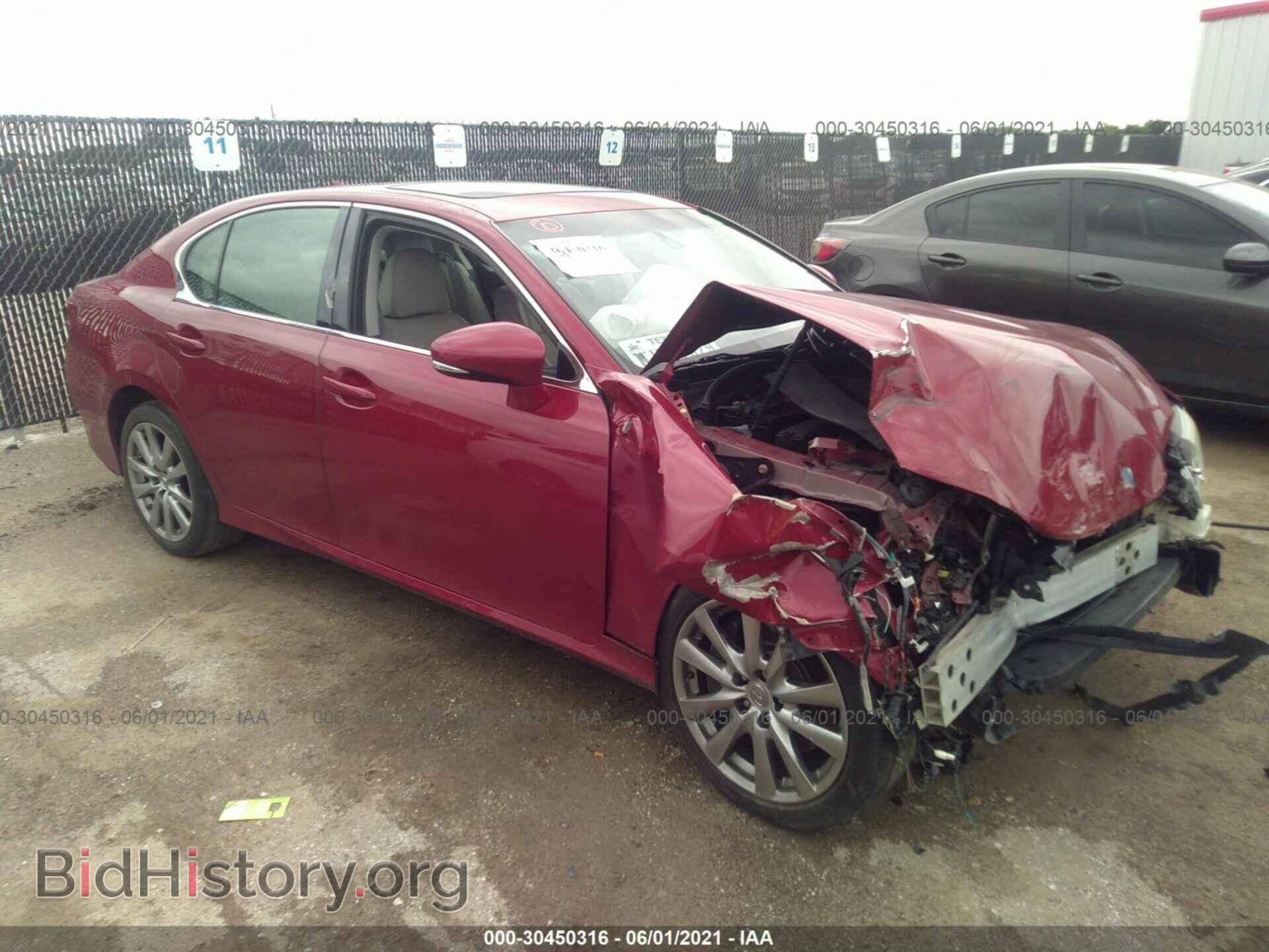 Фотография JTHCE1BL3D5018043 - LEXUS GS 350 2013