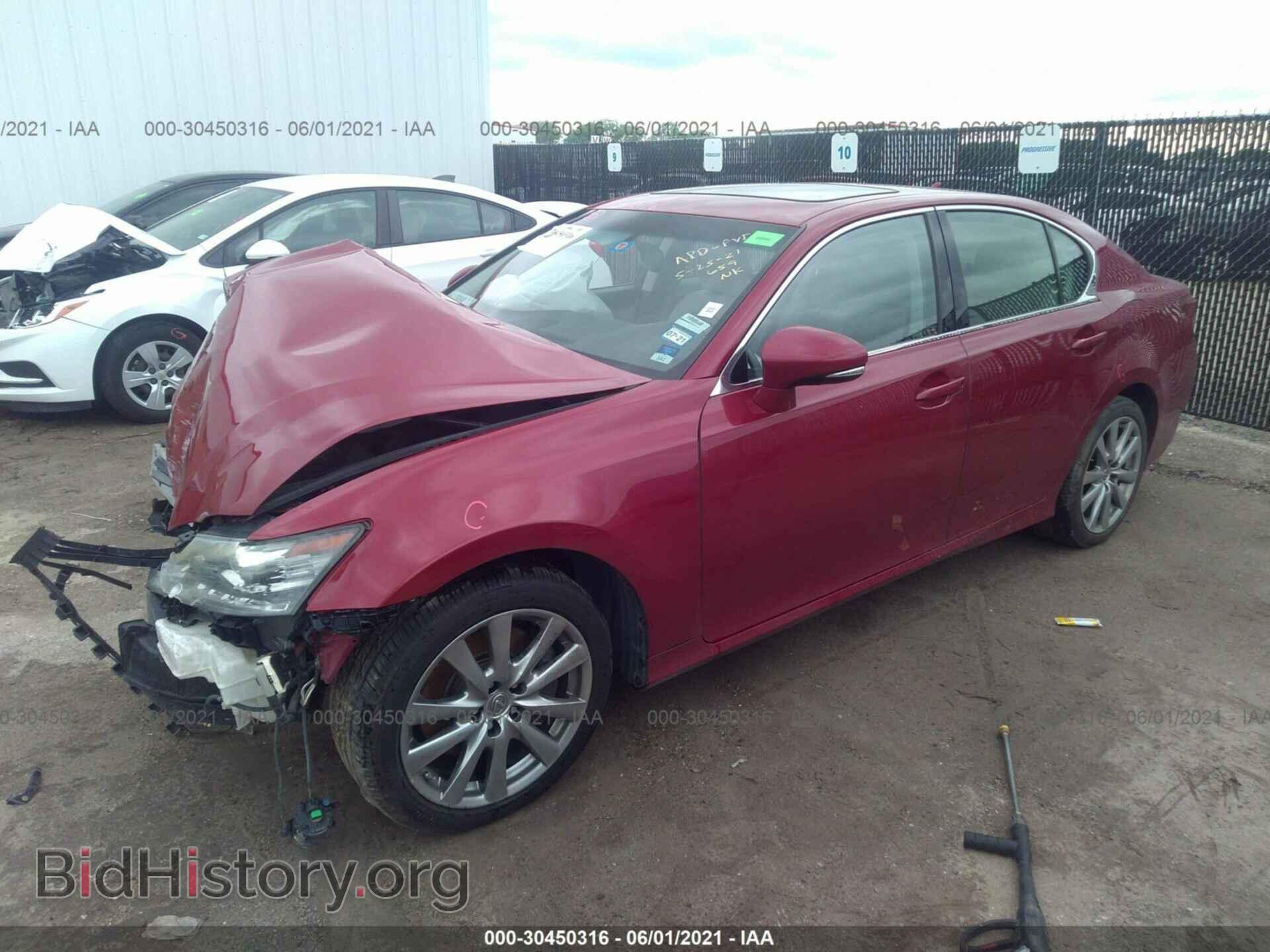 2013 LEXUS GS 350 - VIN: JTHCE1BL3D5018043 - Фото 2