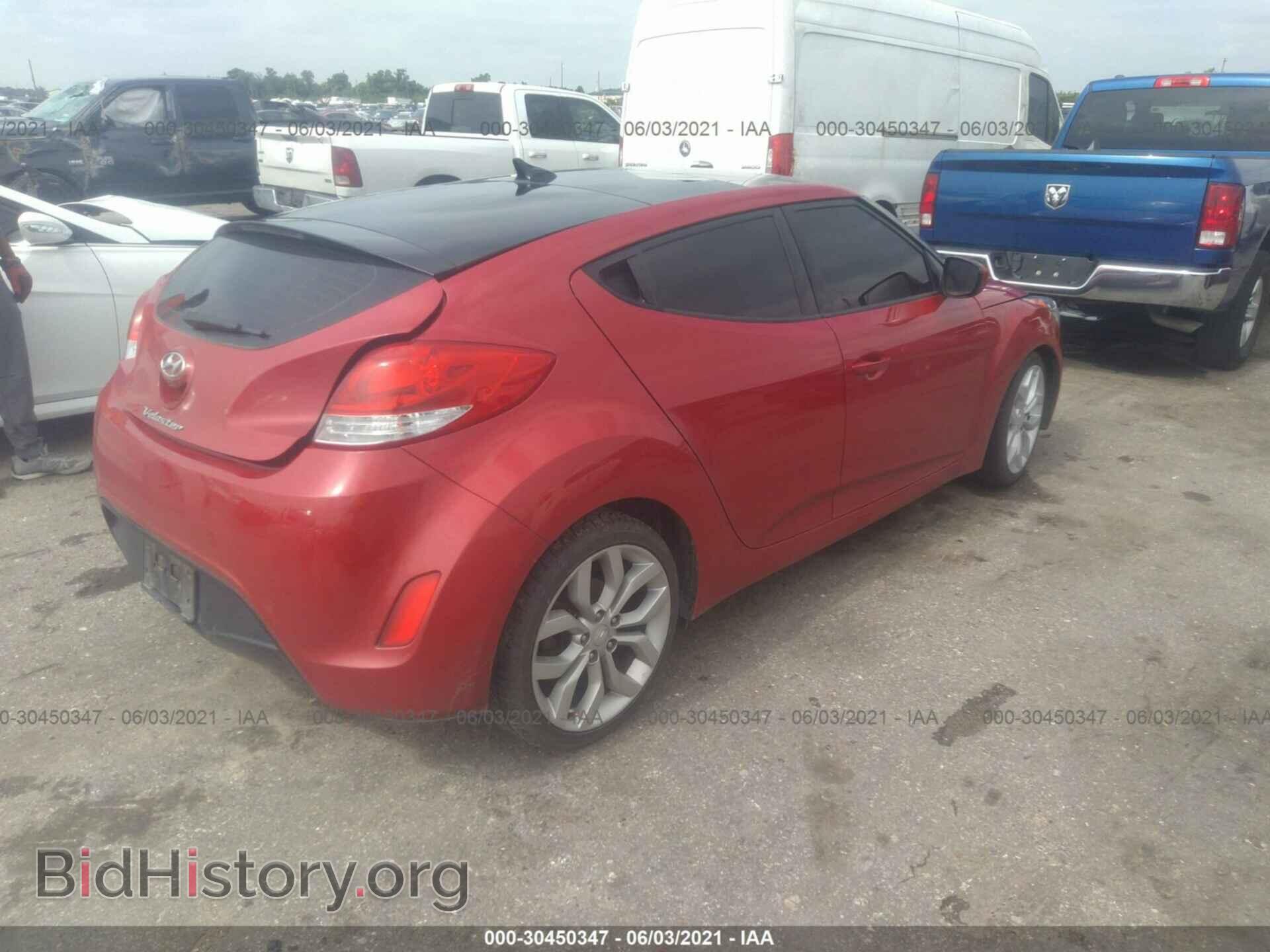 2015 HYUNDAI VELOSTER - VIN: KMHTC6AD5FU240537 - Фото 4