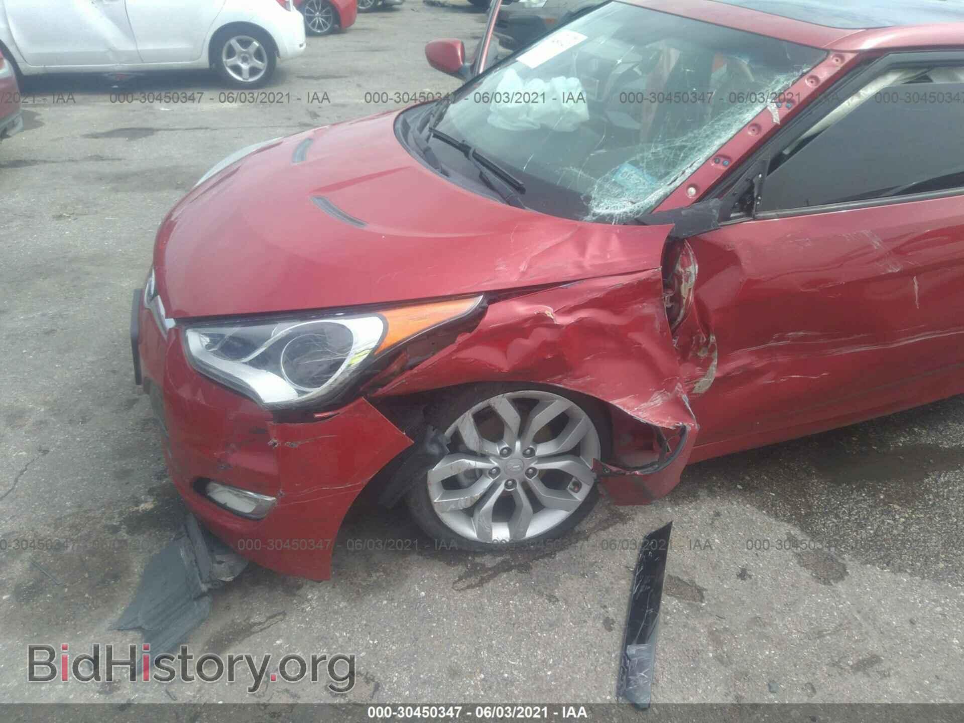 2015 HYUNDAI VELOSTER - VIN: KMHTC6AD5FU240537 - Фото 6