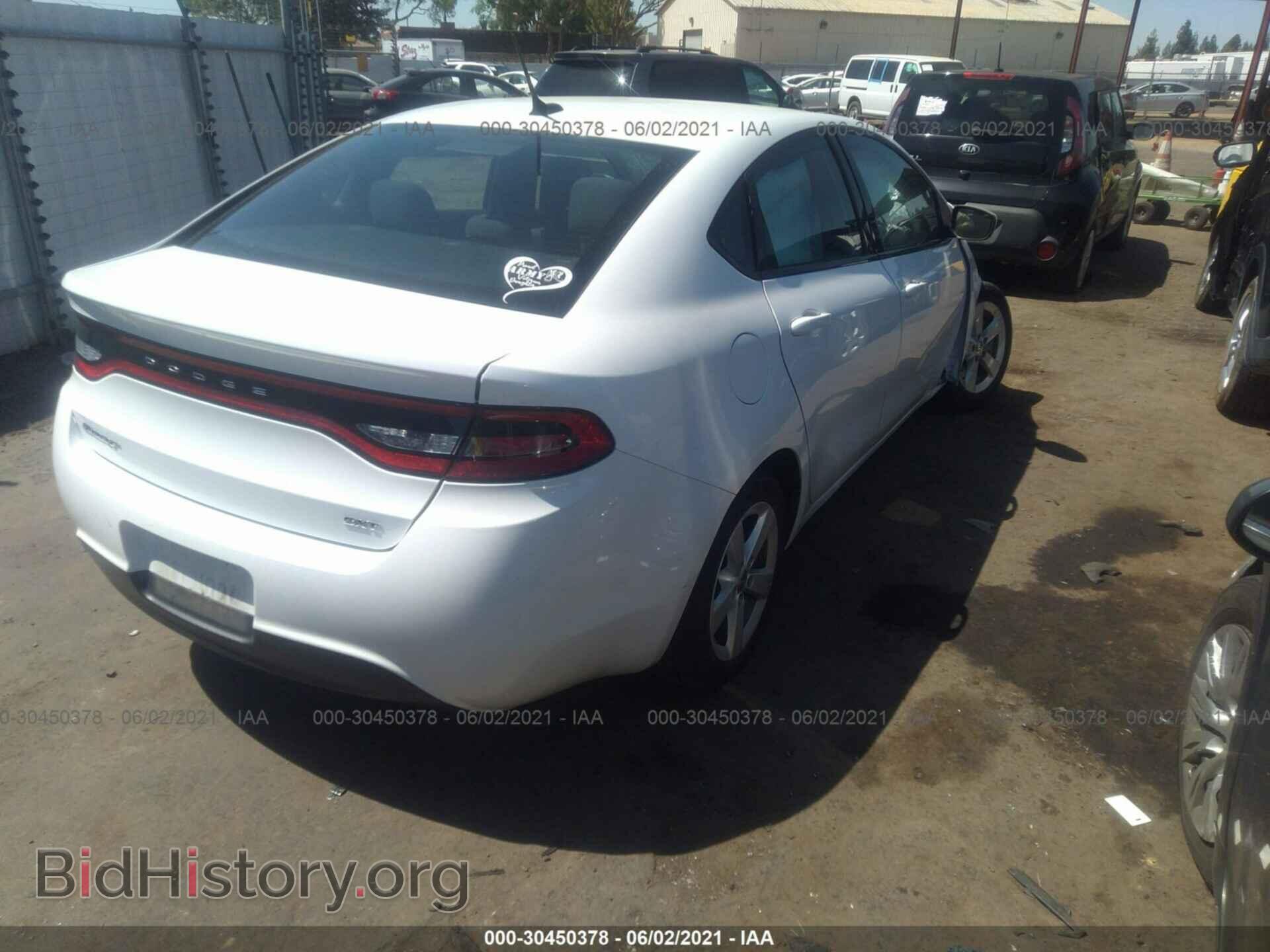 2016 DODGE DART - VIN: 1C3CDFBB7GD766401 - Photo 4