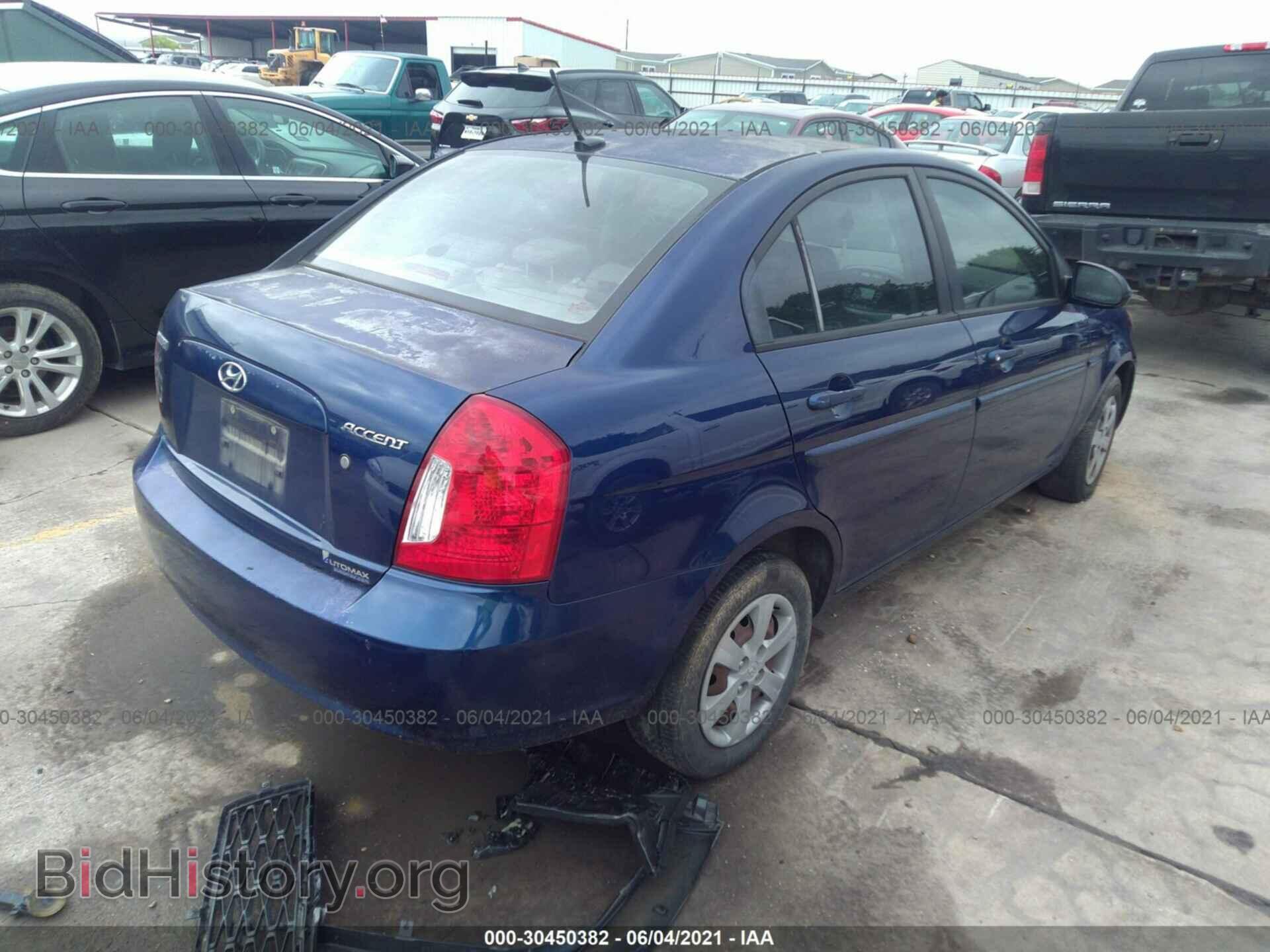 2008 HYUNDAI ACCENT - VIN: KMHCN46C88U236953 - Фото 4