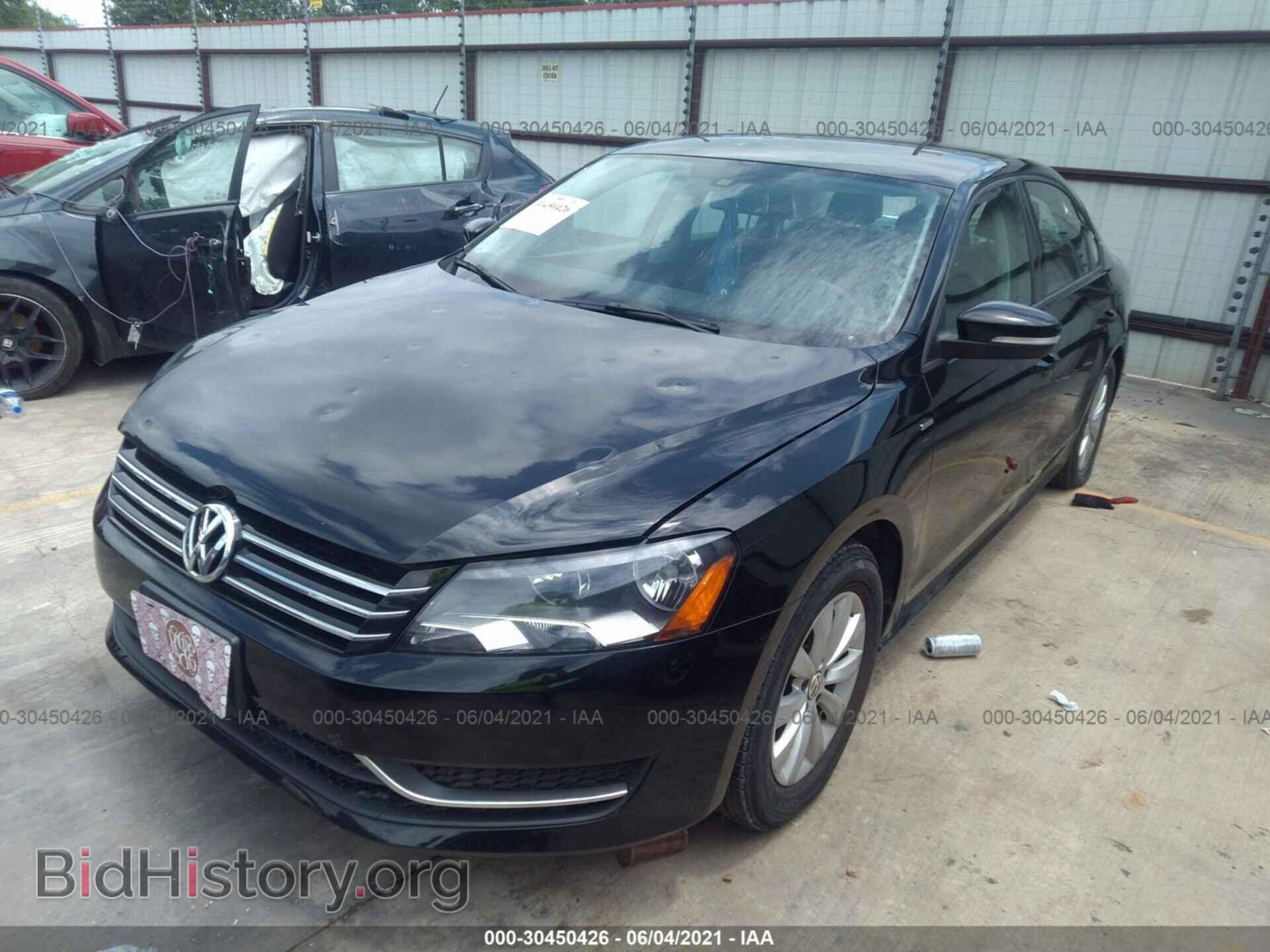 2014 VOLKSWAGEN PASSAT - VIN: 1VWAT7A31EC064287 - Фото 2
