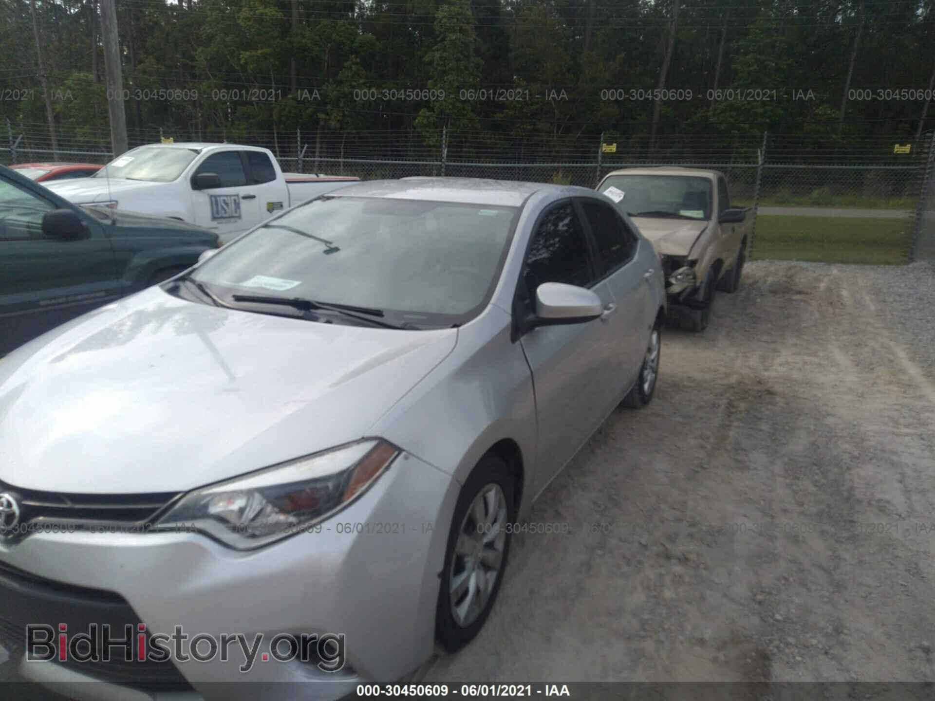 2014 TOYOTA COROLLA - VIN: 2T1BURHE0EC111999 - Фото 2