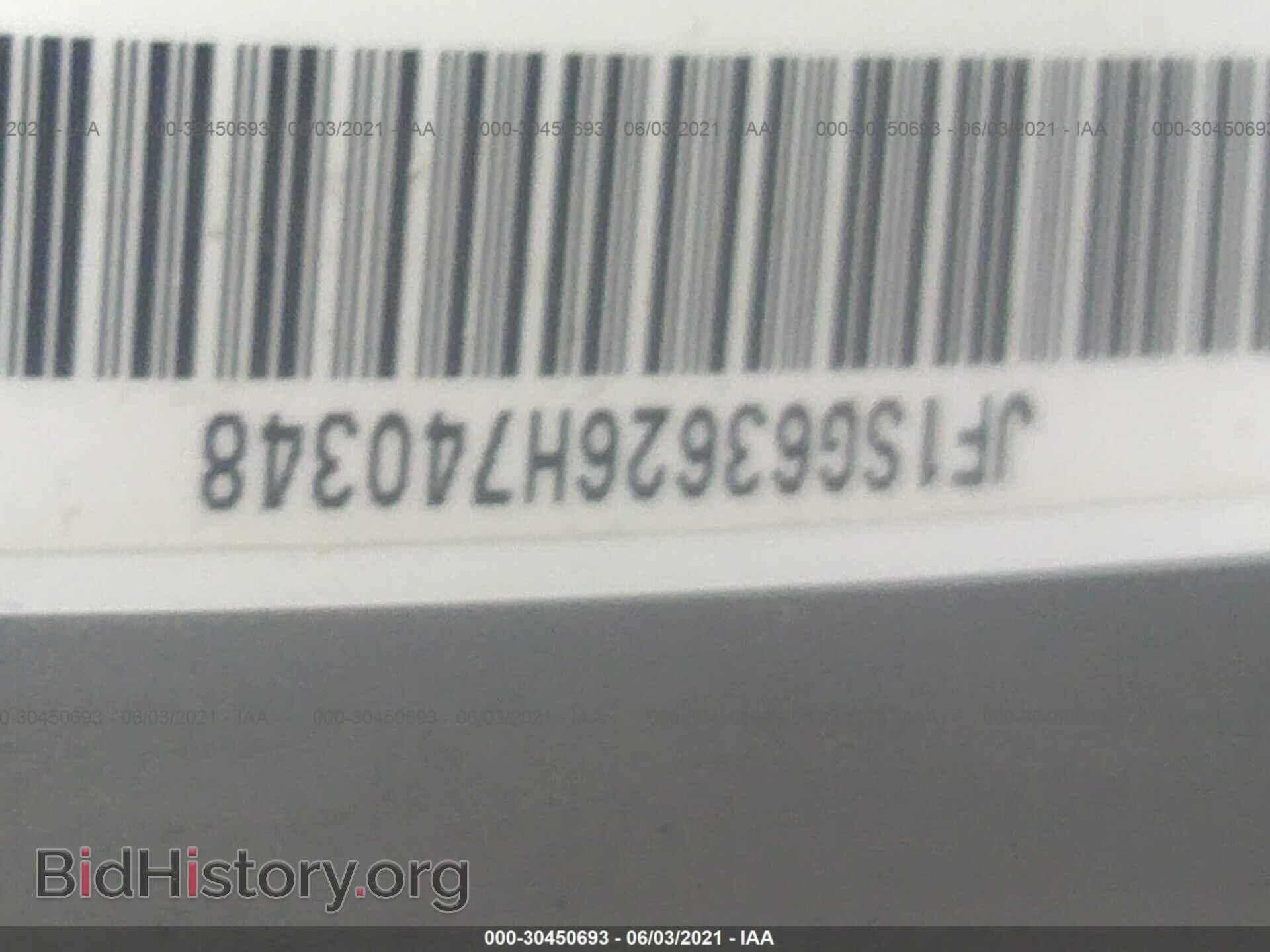 2006 SUBARU FORESTER - VIN: JF1SG63626H740348 - Фото 9