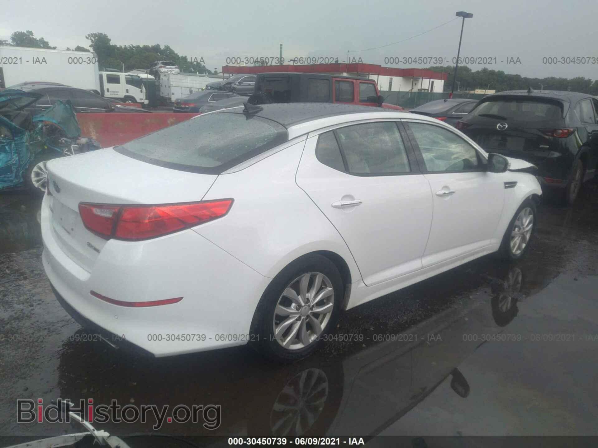2015 KIA OPTIMA - VIN: 5XXGN4A71FG392464 - Фото 4