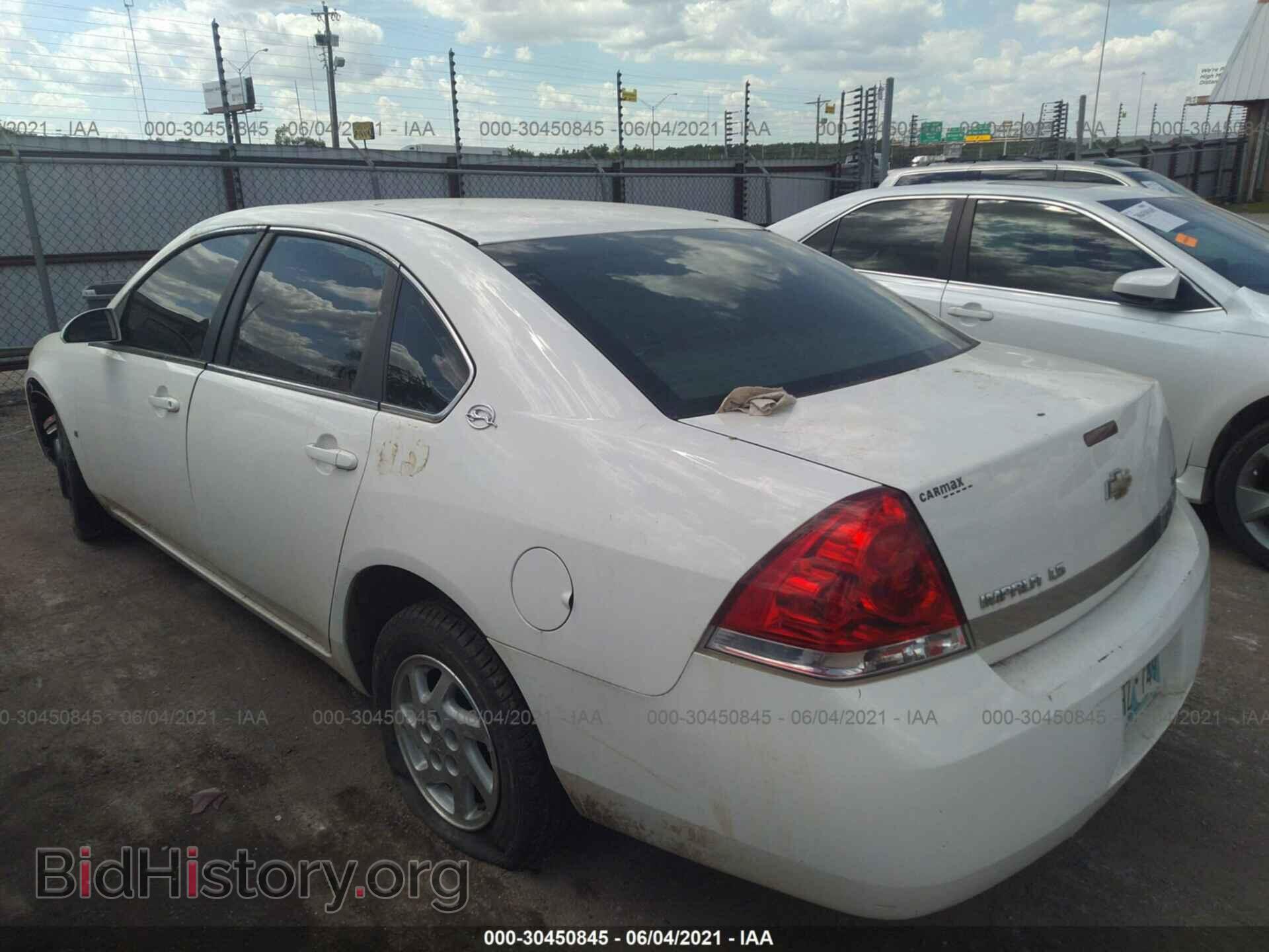 2008 CHEVROLET IMPALA - VIN: 2G1WB58K281289057 - Фото 3