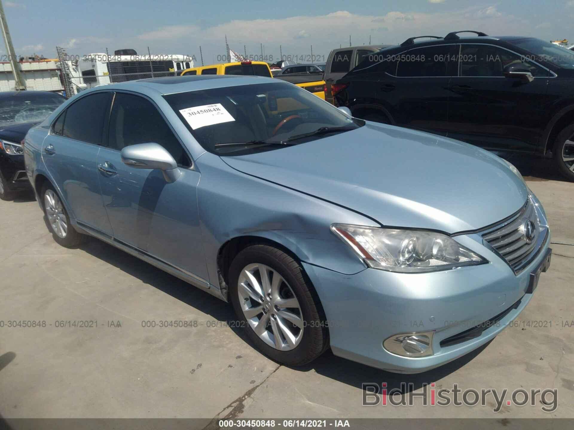 Фотография JTHBK1EG2B2460443 - LEXUS ES 350 2011