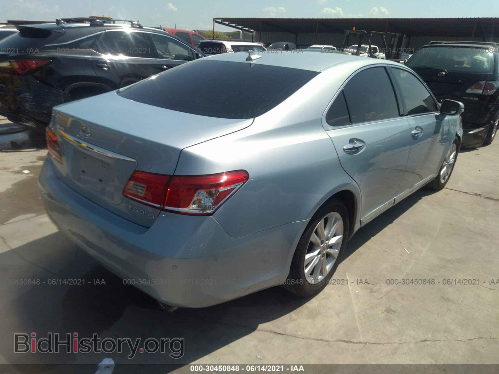 2011 LEXUS ES 350 - VIN: JTHBK1EG2B2460443 - Фото 4