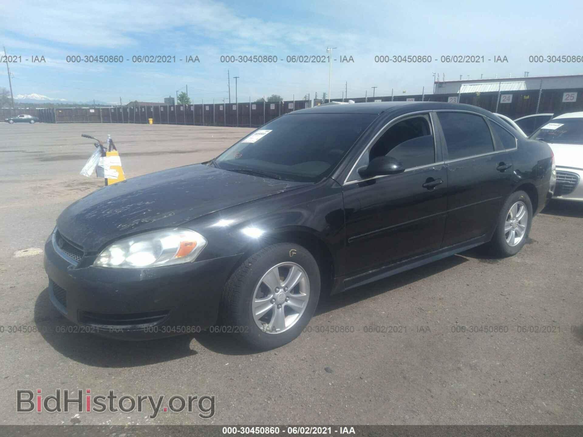 2012 CHEVROLET IMPALA - VIN: 2G1WF5E39C1119000 - Фото 2