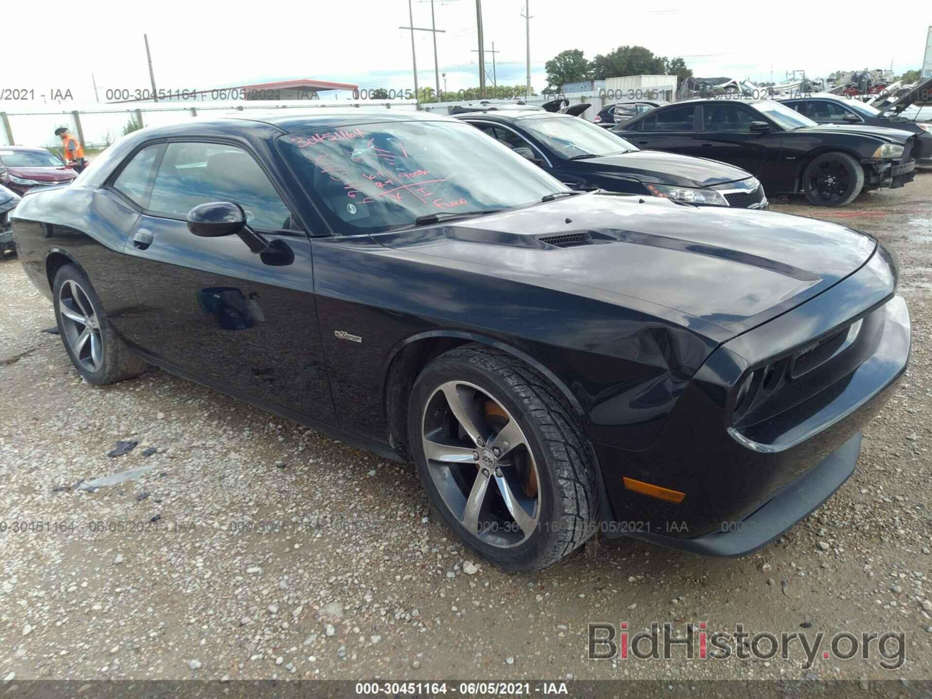 Photo 2C3CDYAG5EH281926 - DODGE CHALLENGER 2014