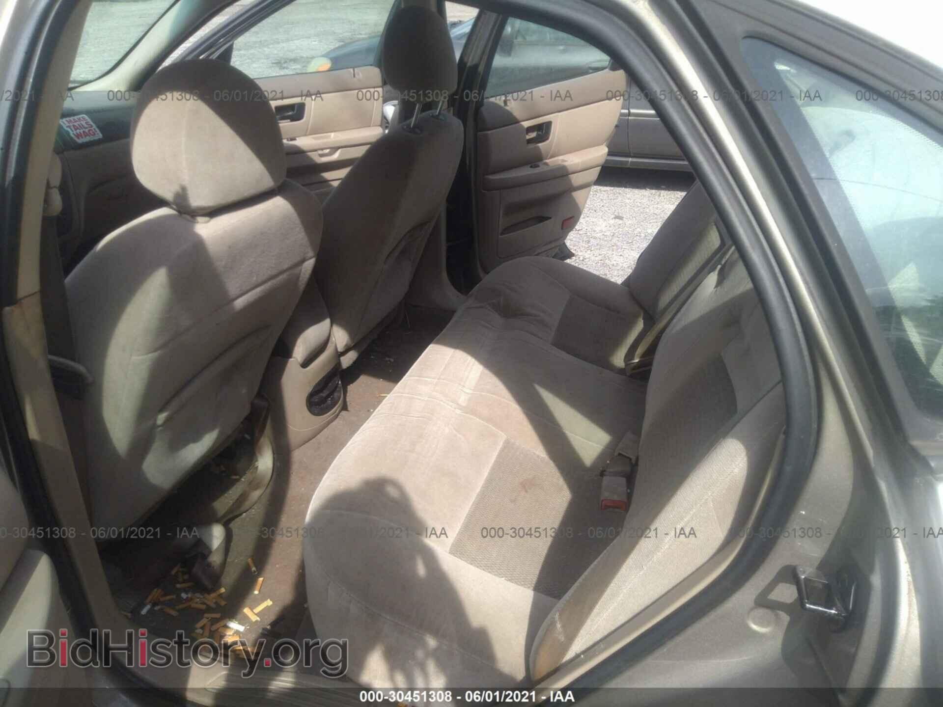 2006 FORD TAURUS - VIN: 1FAFP53U86A261404 - Фото 8