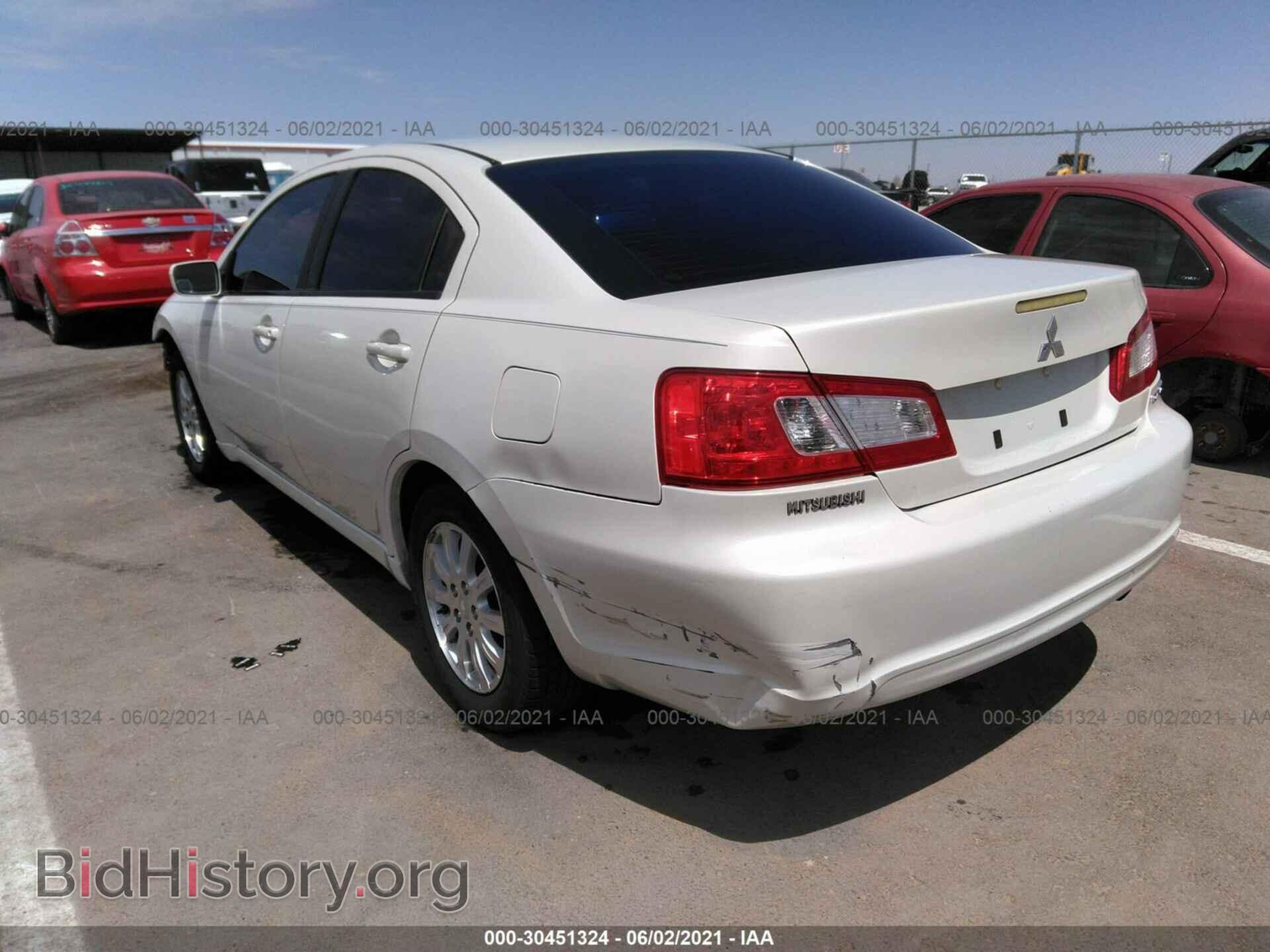2009 MITSUBISHI GALANT - VIN: 4A3AB36F39E031591 - Фото 3