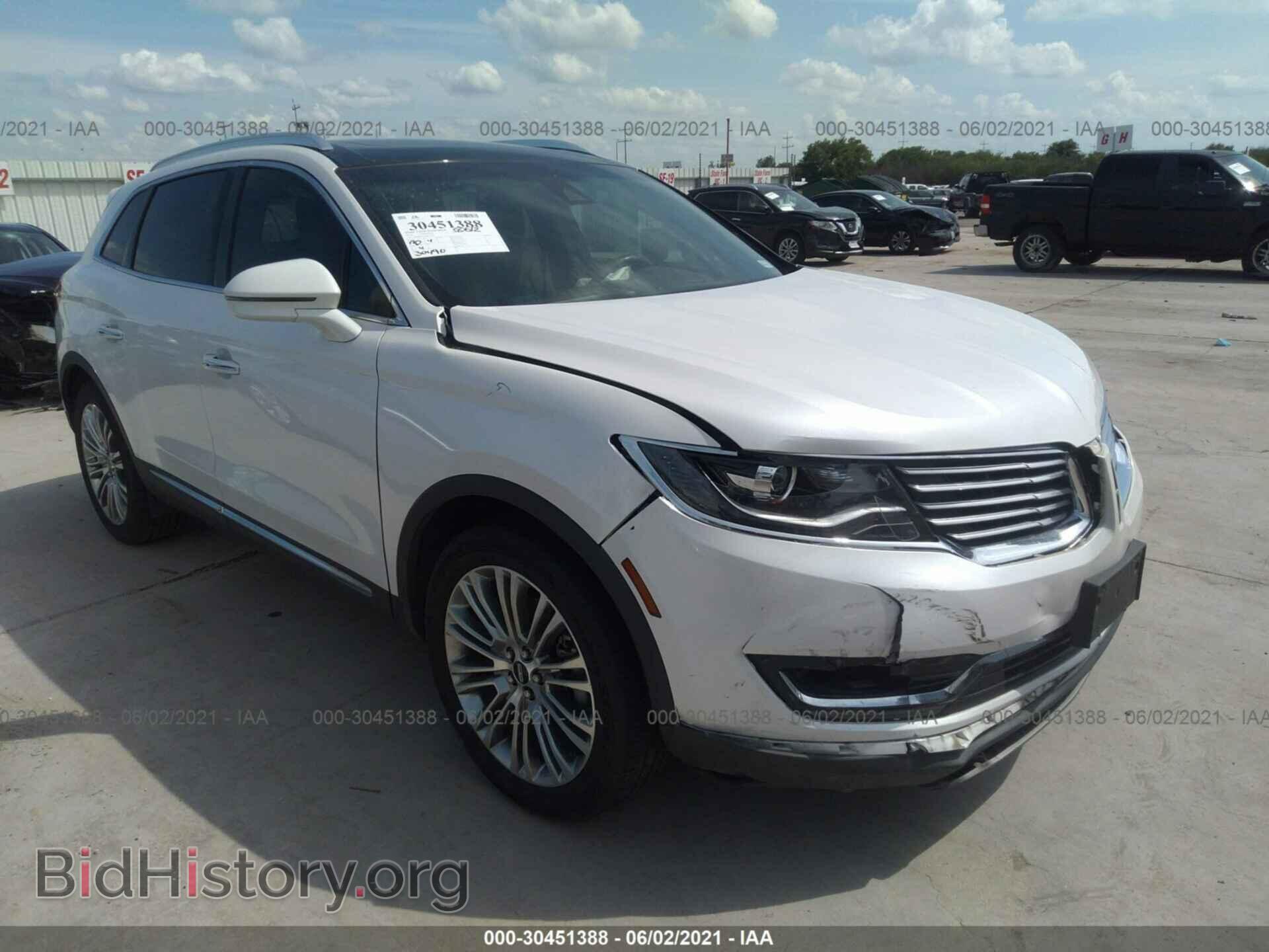Photo 2LMPJ6LRXJBL37493 - LINCOLN MKX 2018