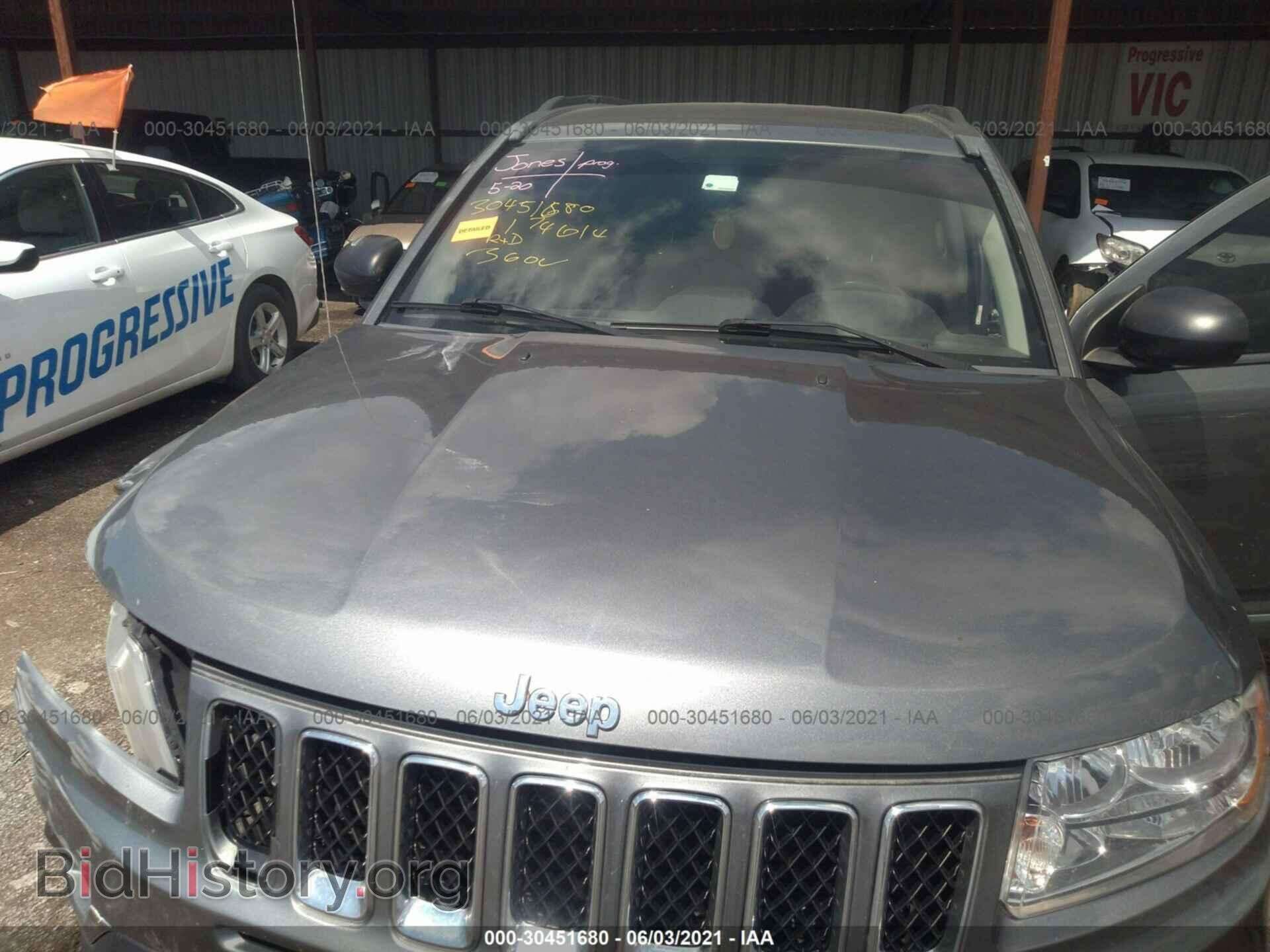 2011 JEEP COMPASS - VIN: 1J4NF1FB6BD302840 - Фото 10