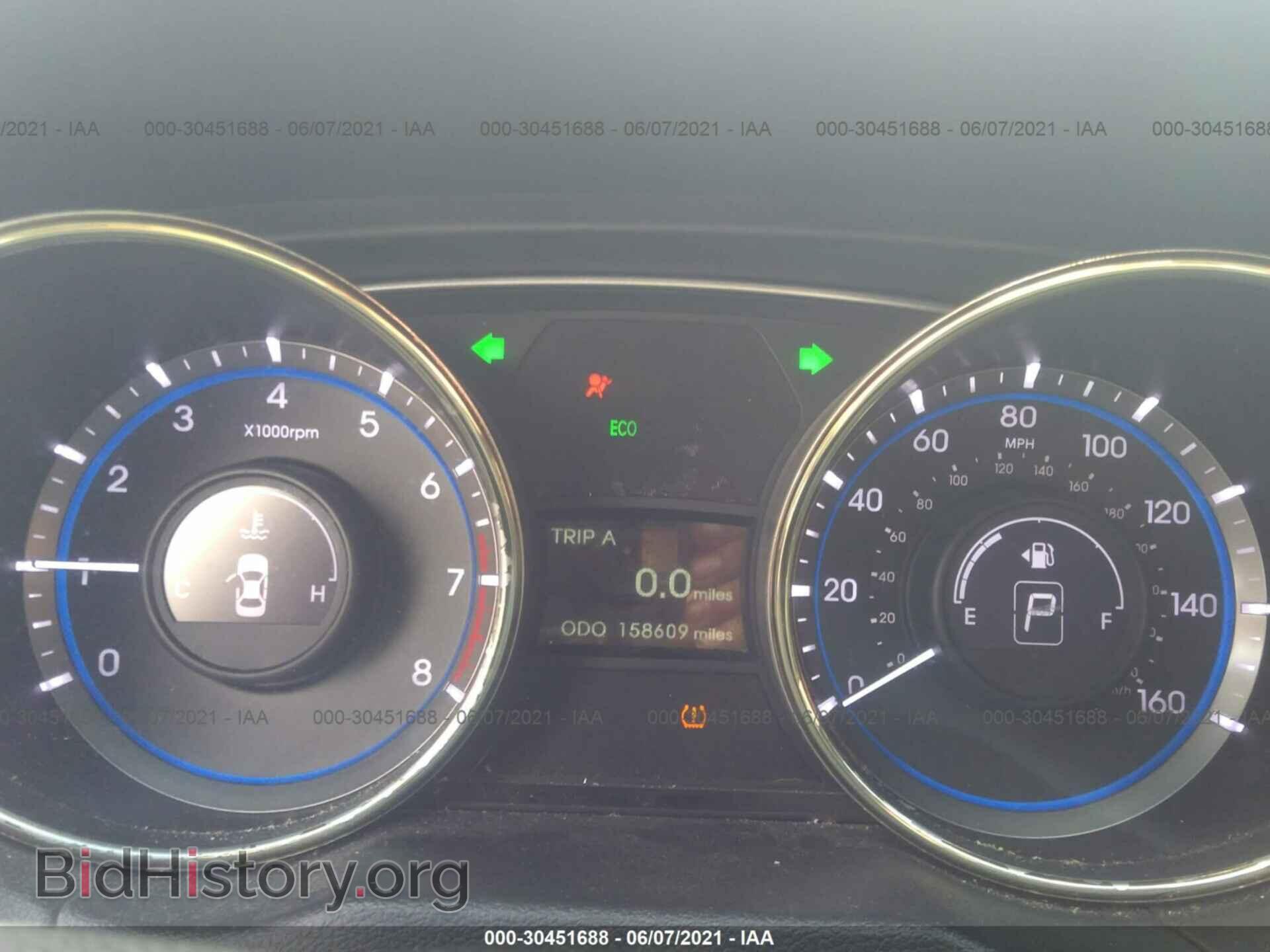 2012 HYUNDAI SONATA - VIN: 5NPEB4AC4CH483502 - Фото 7