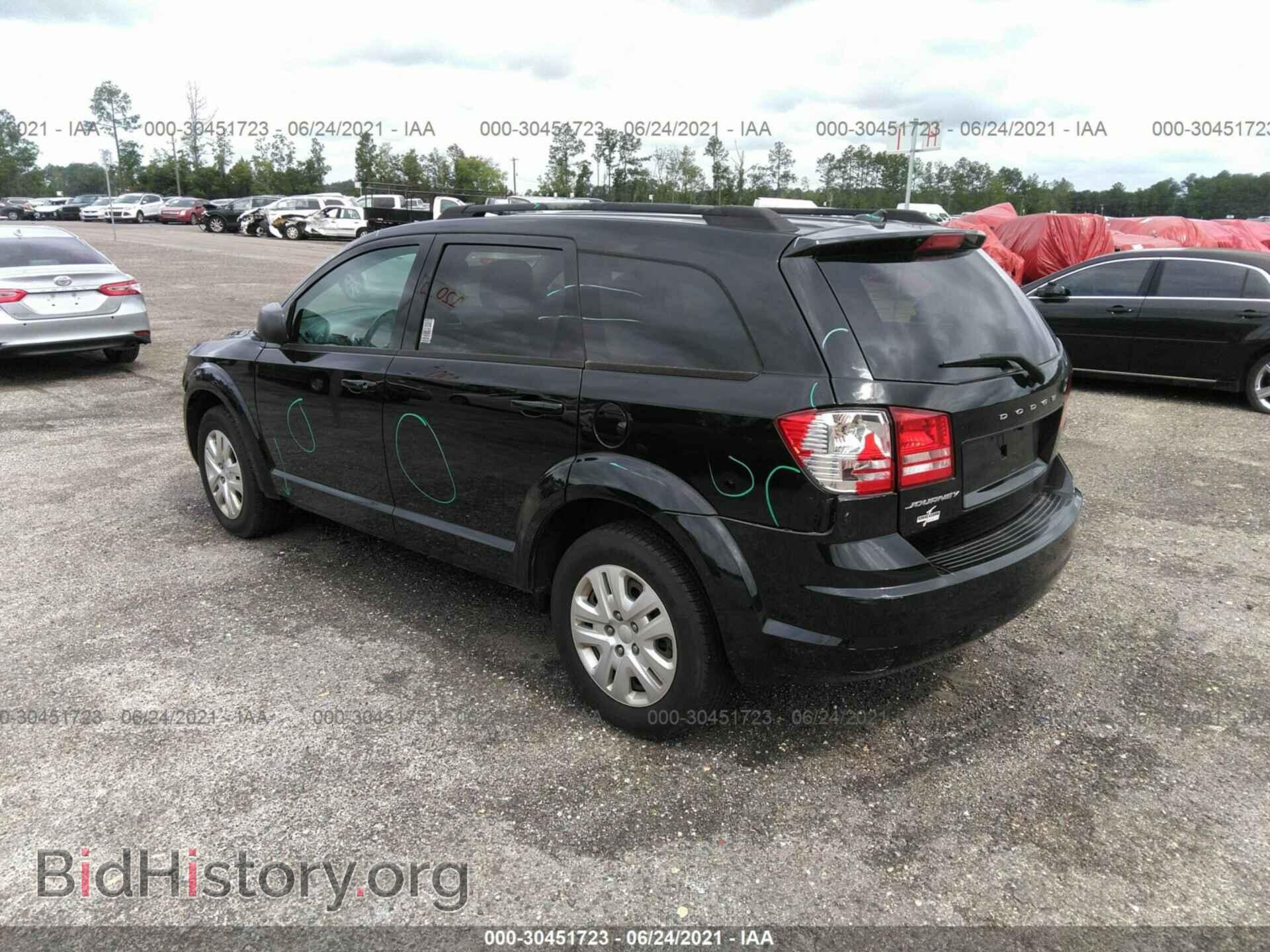2017 DODGE JOURNEY - VIN: 3C4PDCABXHT562359 - Фото 3