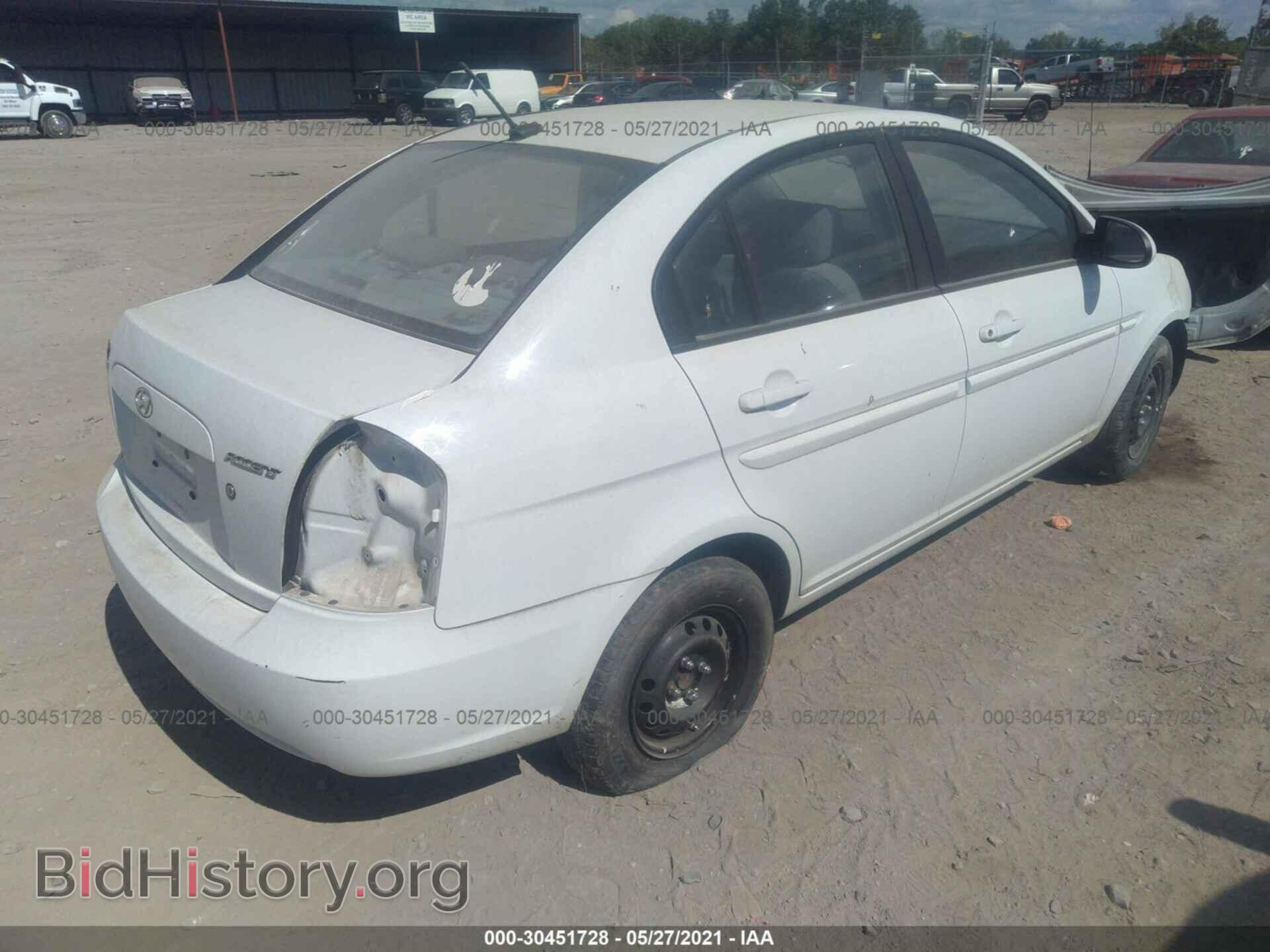 2009 HYUNDAI ACCENT - VIN: KMHCN46C19U290256 - Фото 4