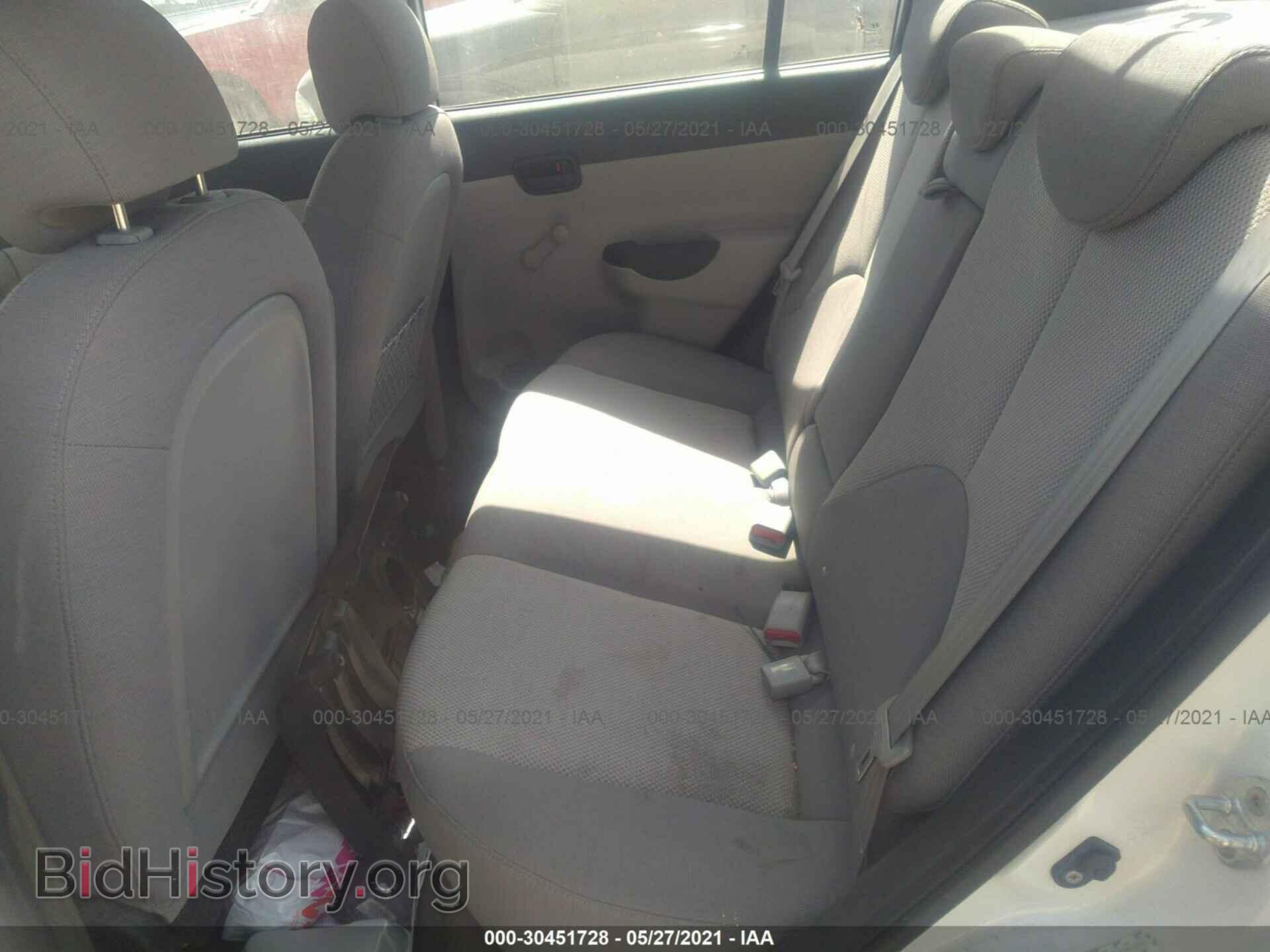 2009 HYUNDAI ACCENT - VIN: KMHCN46C19U290256 - Фото 8