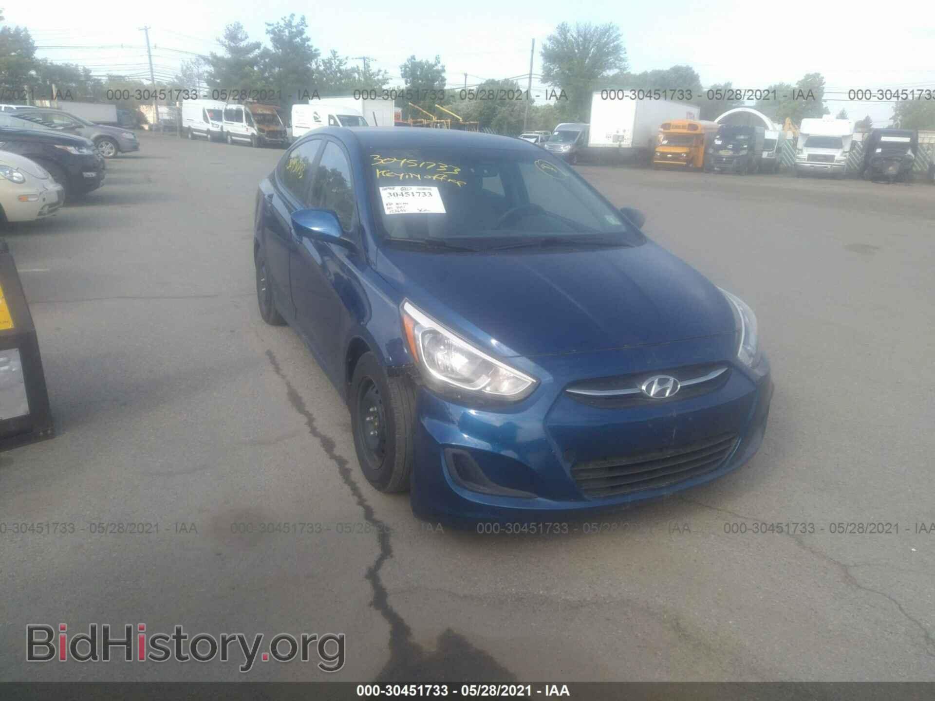 Фотография KMHCT4AE6GU041981 - HYUNDAI ACCENT 2016