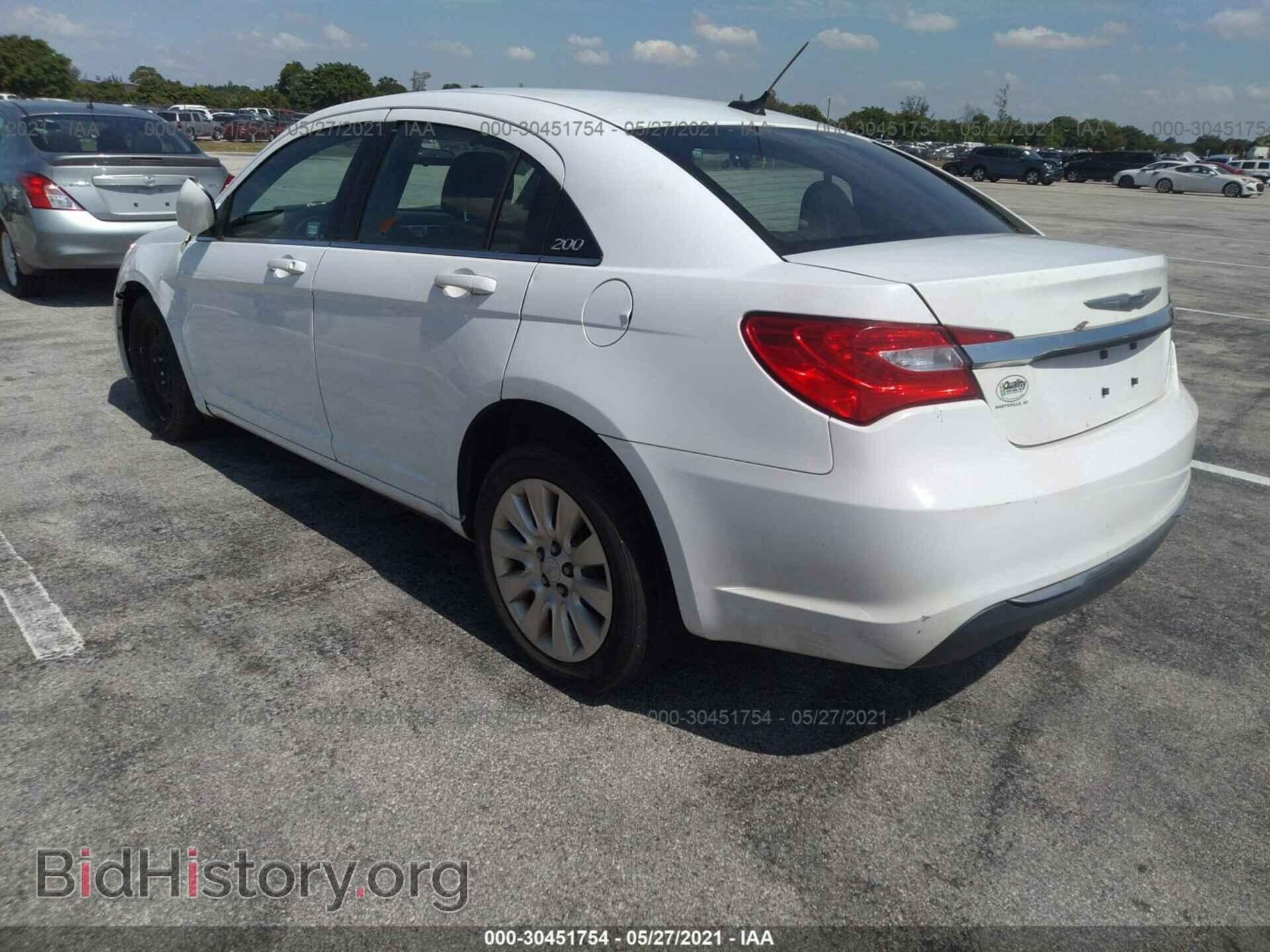 2014 CHRYSLER 200 - VIN: 1C3CCBAB0EN197394 - Фото 3