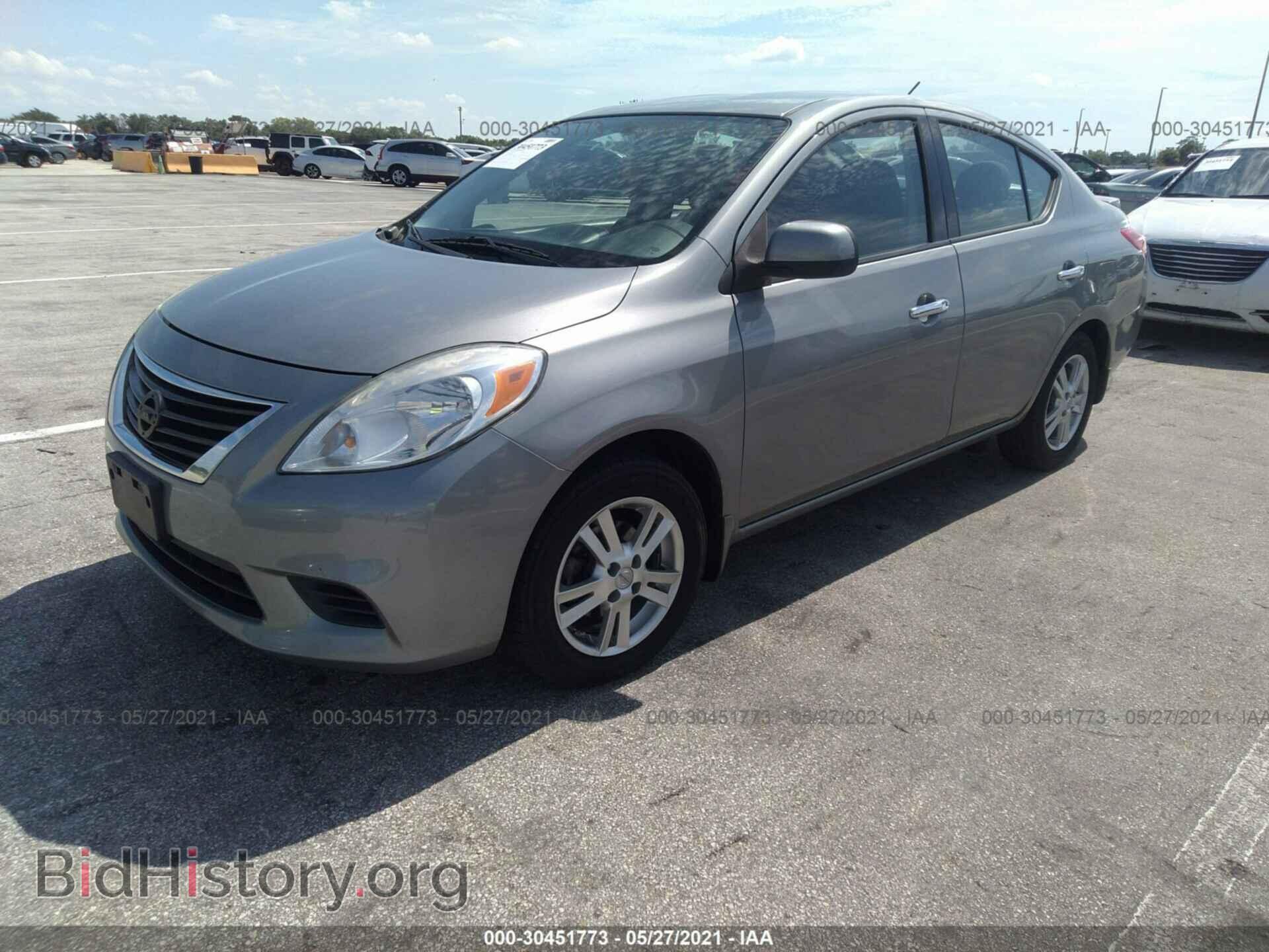 2014 NISSAN VERSA - VIN: 3N1CN7AP2EL848915 - Фото 2
