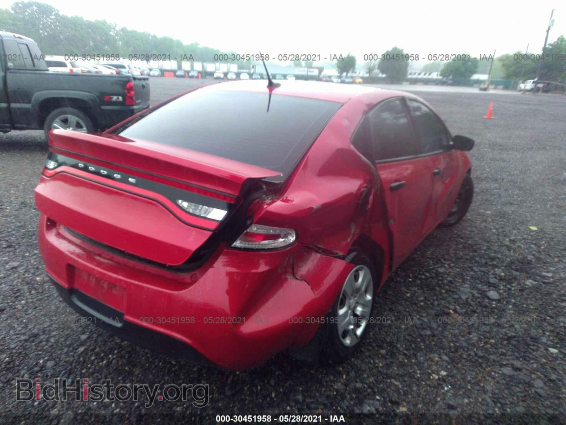 2013 DODGE DART - VIN: 1C3CDFAA8DD266784 - Photo 4