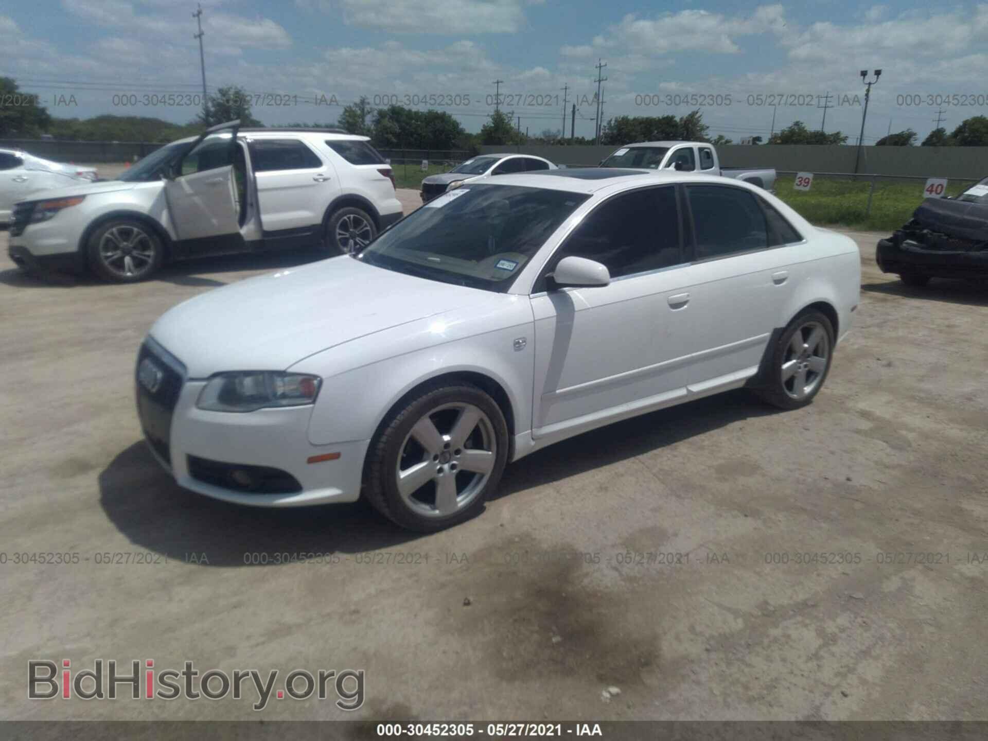 2008 AUDI A4 - VIN: WAUDF78E18A083479 - Фото 2