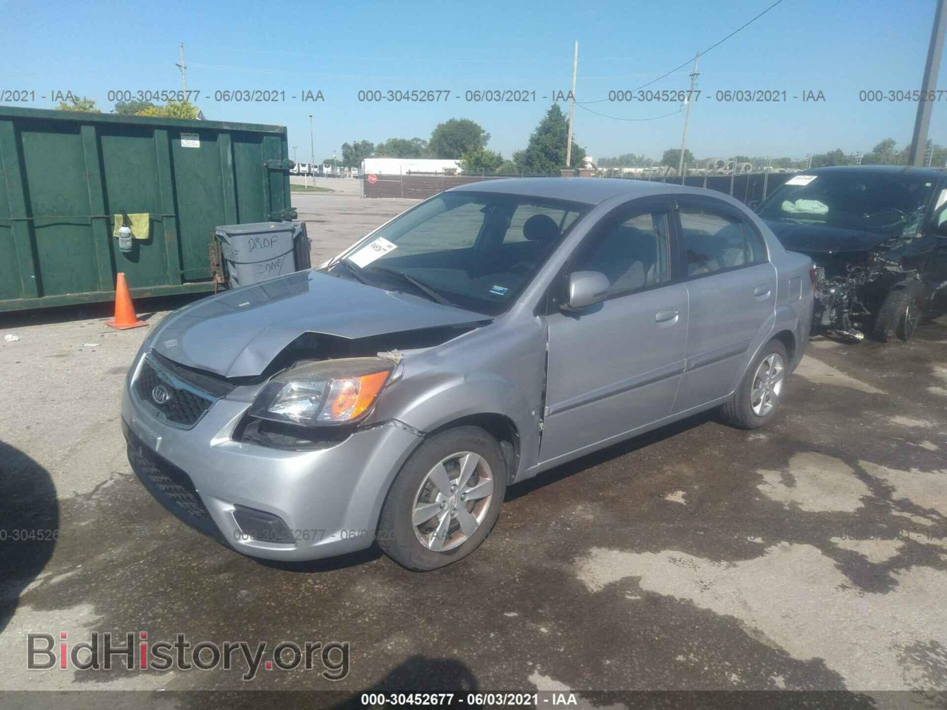 2011 KIA RIO - VIN: KNADH4A36B6925423 - Фото 2