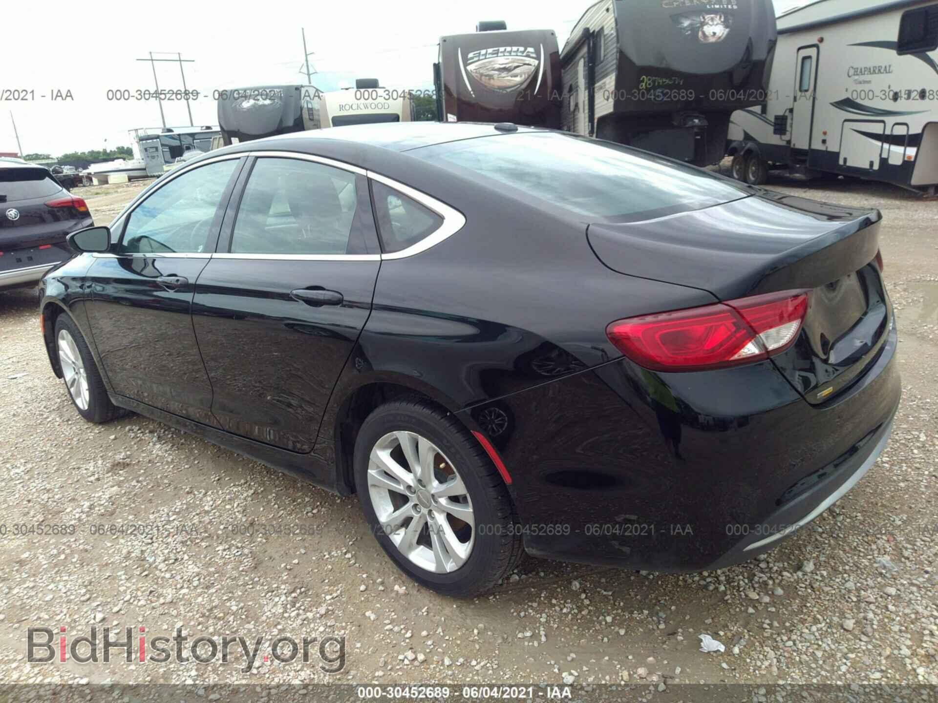 2016 CHRYSLER 200 - VIN: 1C3CCCAB5GN159362 - Фото 3