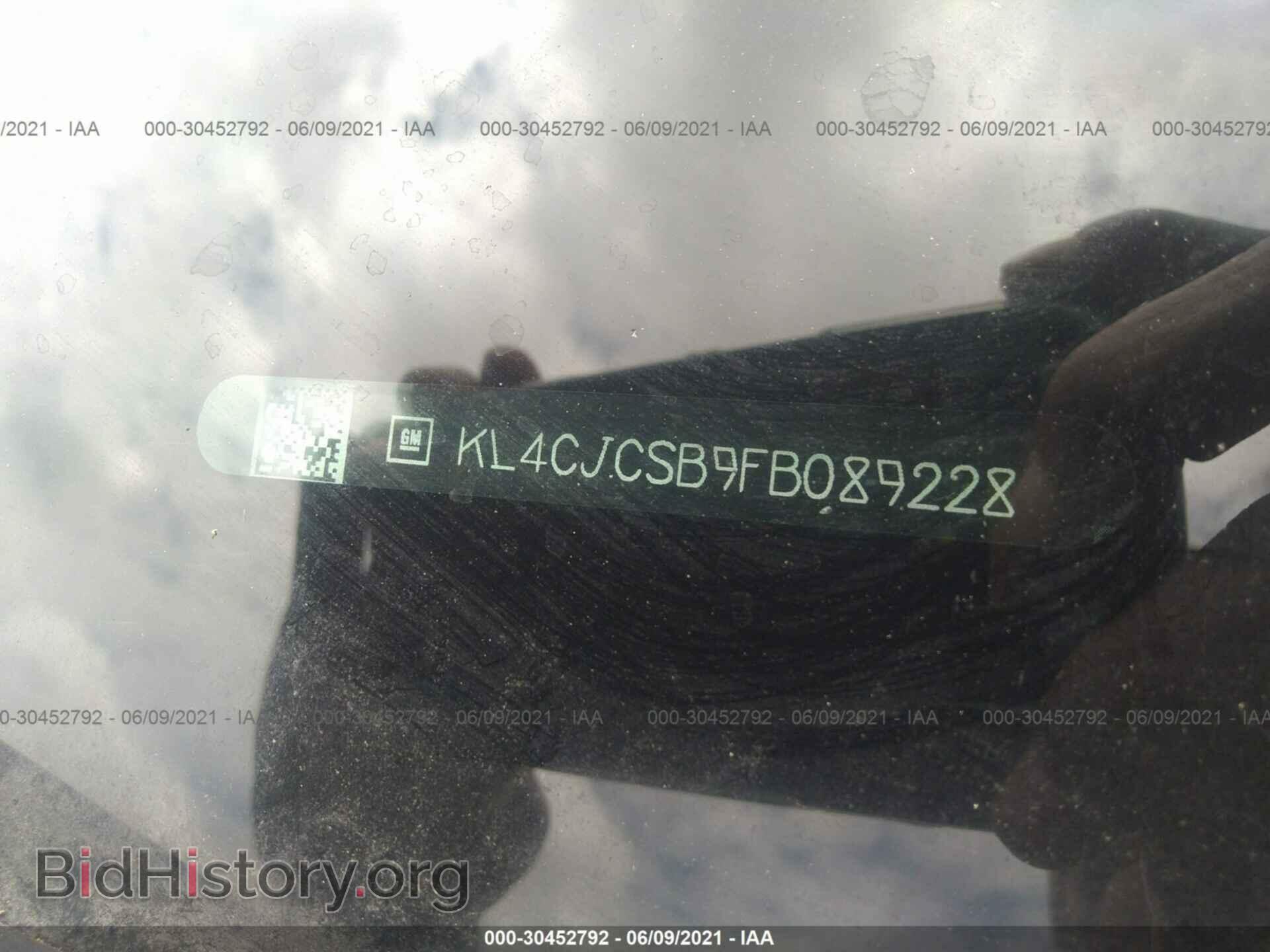 2015 BUICK ENCORE - VIN: KL4CJCSB9FB089228 - Фото 9